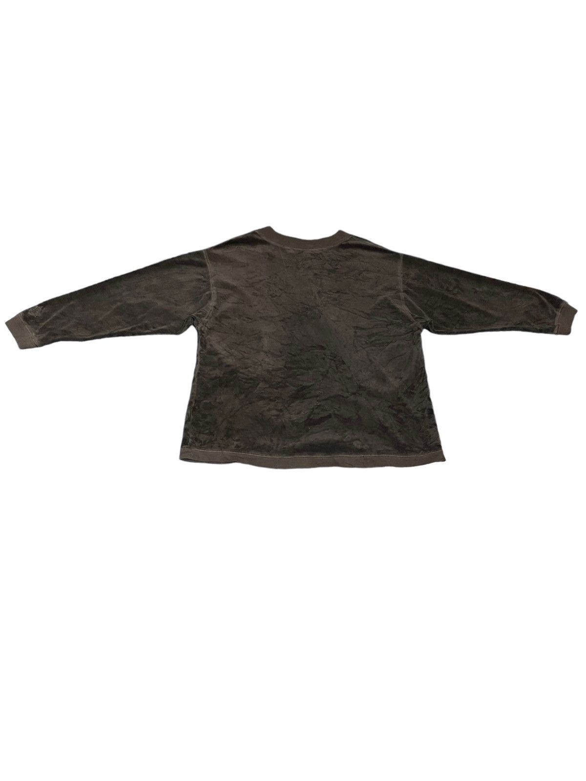 Christian Dior Monsieur Rare🔥Christian Dior Vintage Velour Velvet Shirt Size L / US 10 / IT 46 - 18 Thumbnail