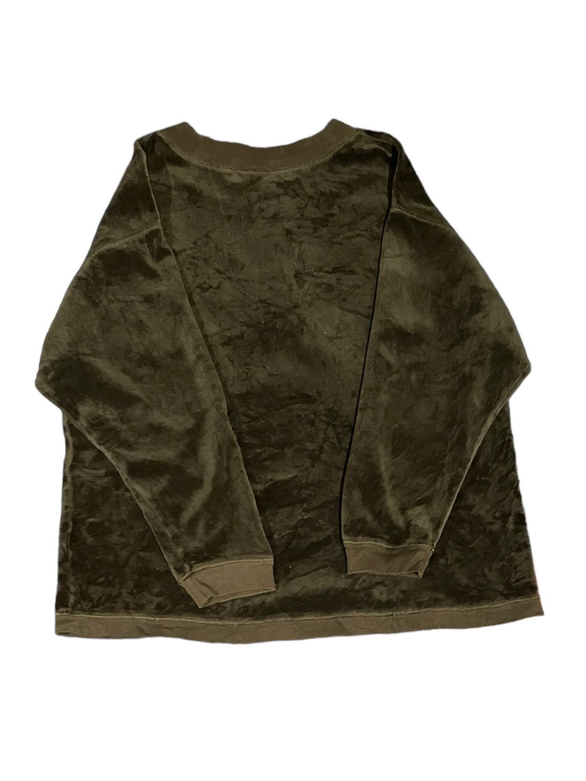 Christian Dior Monsieur Rare🔥Christian Dior Vintage Velour Velvet Shirt Size L / US 10 / IT 46 - 17 Thumbnail