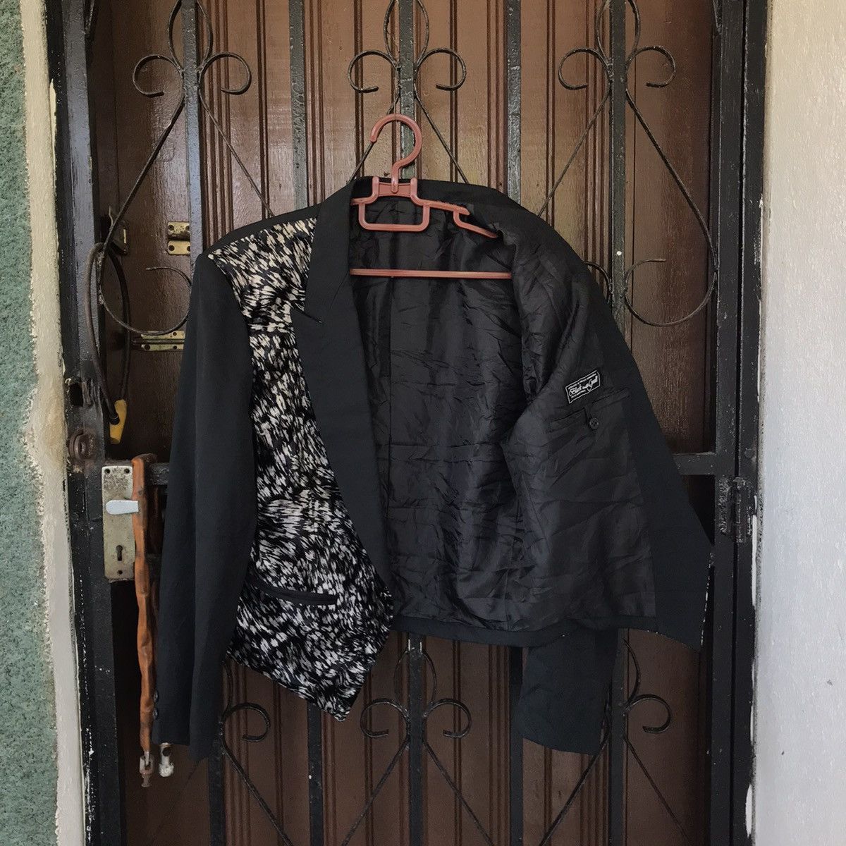 Japanese Brand Black Tailed Gull Tokyo Harajuku Jacket Coat Crop Size US M / EU 48-50 / 2 - 3 Thumbnail