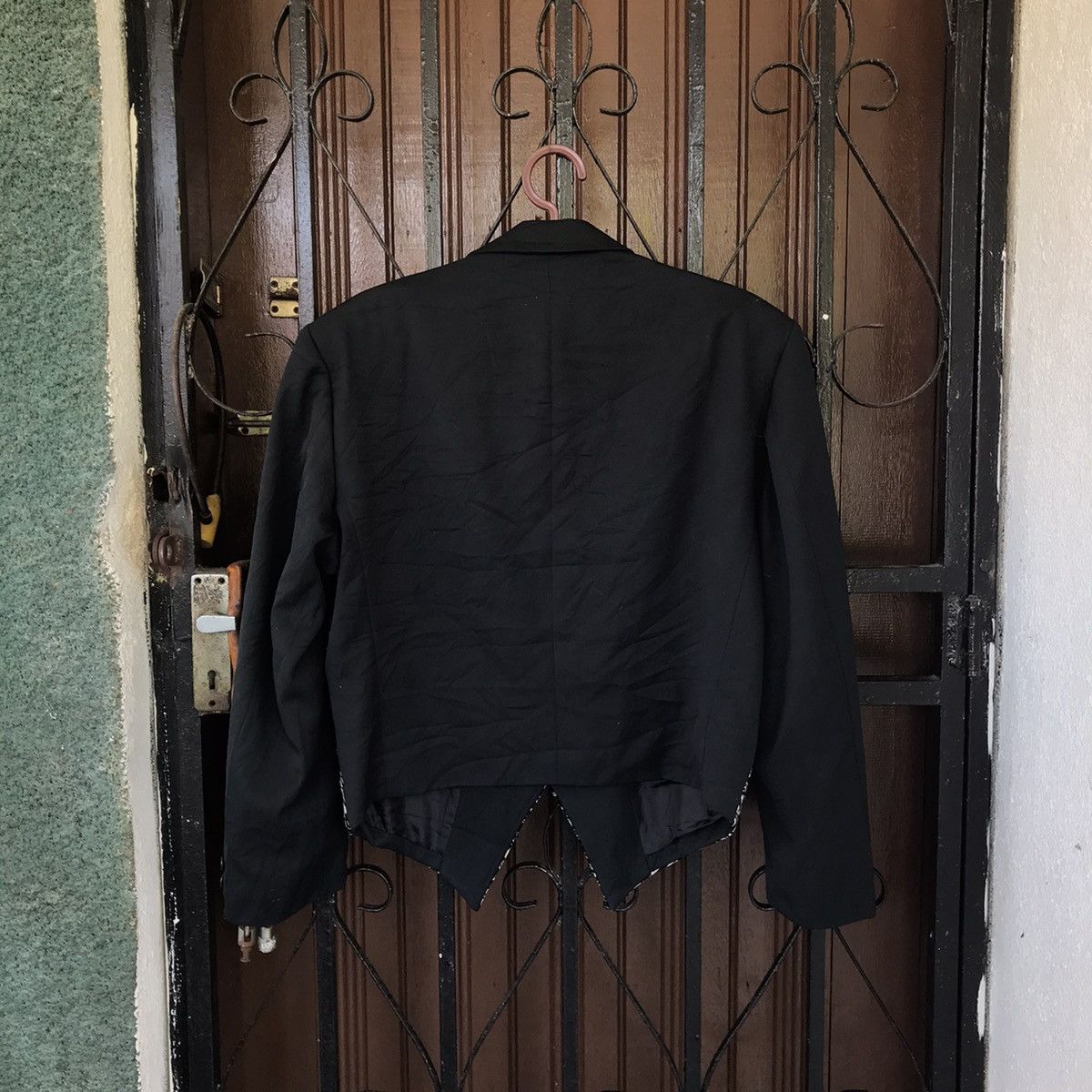 Japanese Brand Black Tailed Gull Tokyo Harajuku Jacket Coat Crop Size US M / EU 48-50 / 2 - 2 Thumbnail