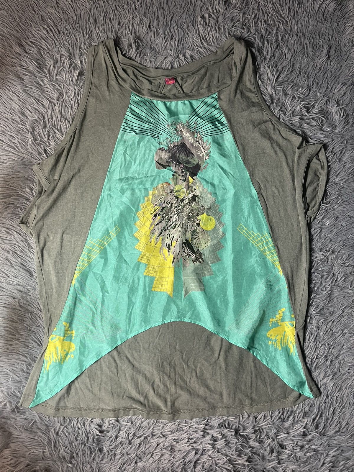 Vintage Save the Queen Y2K vintage printed dress Size S / US 4 / IT 40 - 1 Thumbnail