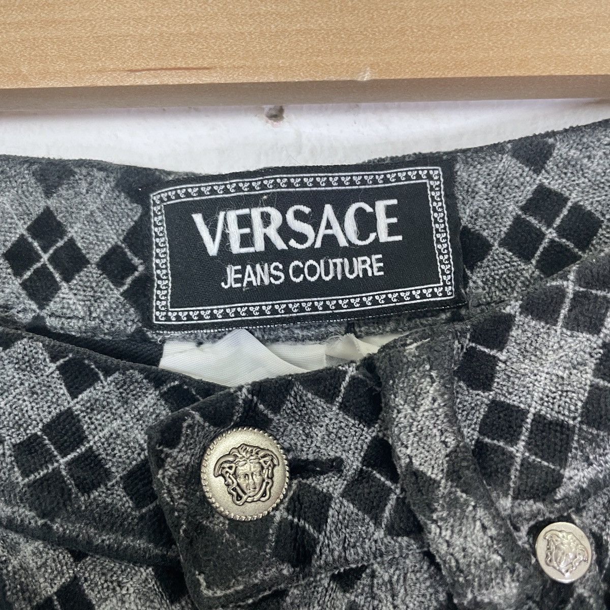 Versace Vintage Versace Jeans Couture Monogram Casual Pants Size 25" / US 0 / IT 36 - 6 Thumbnail