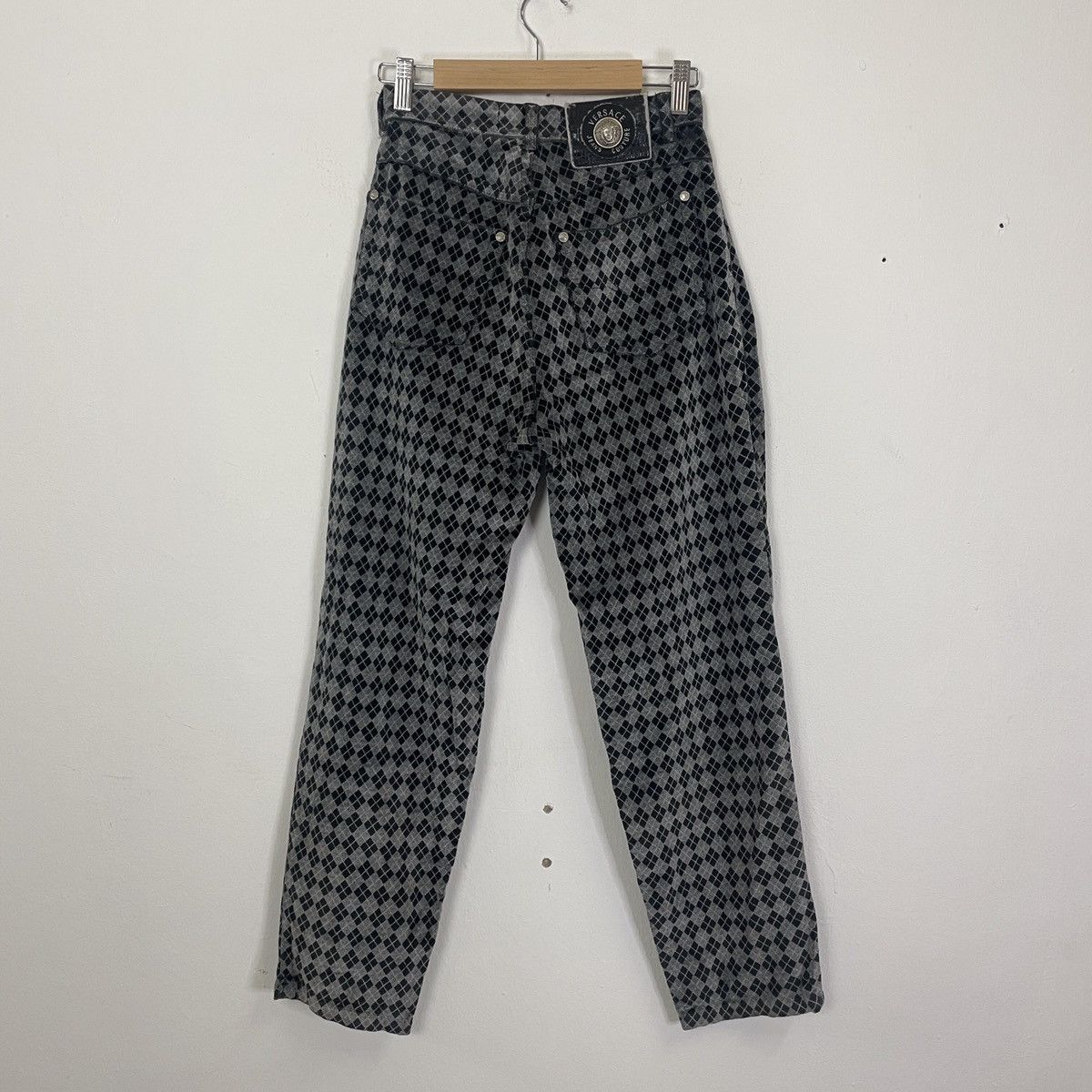 Versace Vintage Versace Jeans Couture Monogram Casual Pants Size 25" / US 0 / IT 36 - 13 Thumbnail
