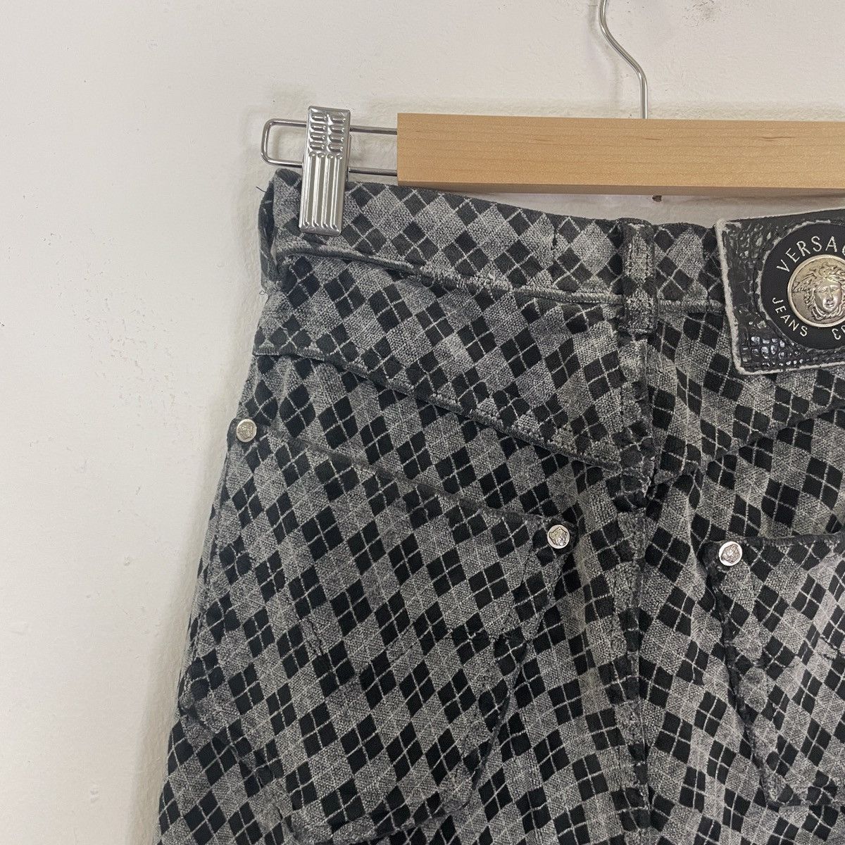 Versace Vintage Versace Jeans Couture Monogram Casual Pants Size 25" / US 0 / IT 36 - 15 Thumbnail