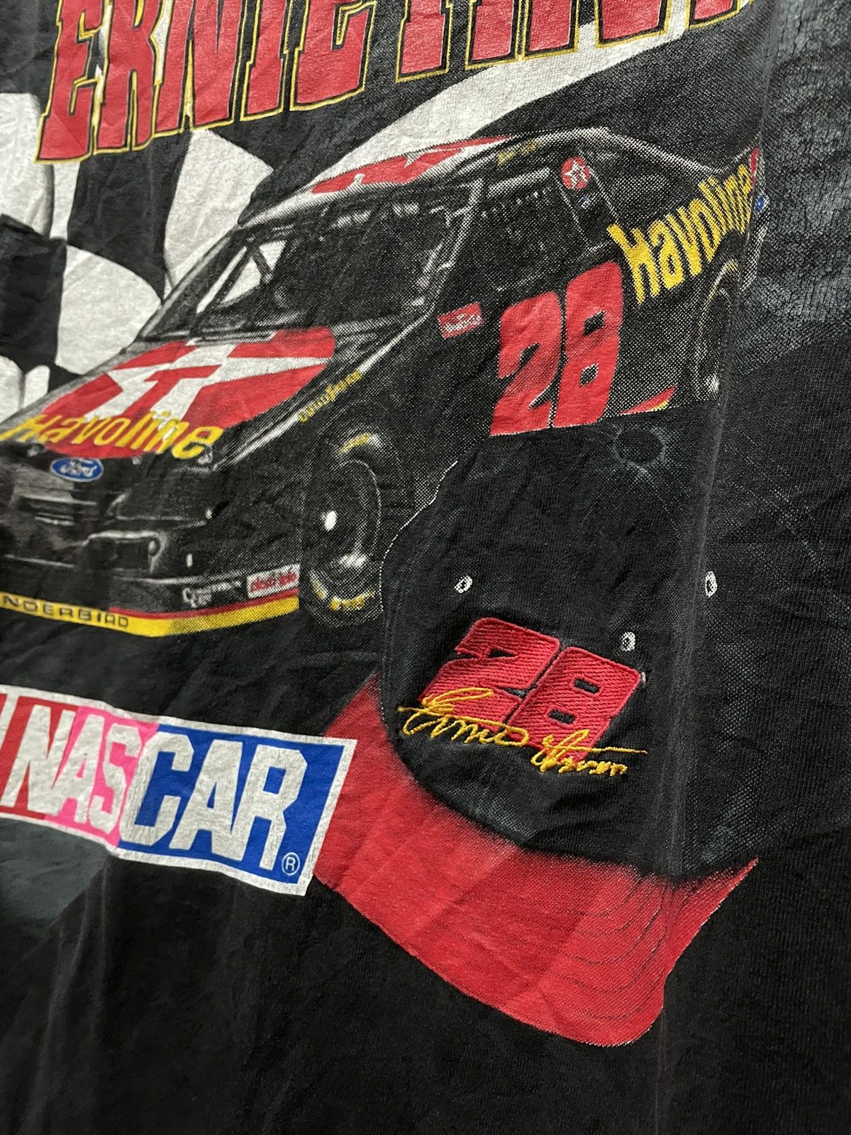 NASCAR × Vintage Vintage Tee Nascar Z - 2 Ernie Irvan Size US M / EU 48-50 / 2 - 4 Thumbnail