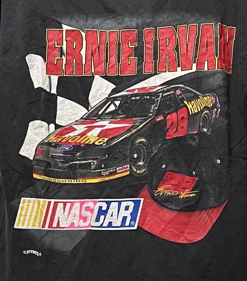 NASCAR × Vintage Vintage Tee Nascar Z - 2 Ernie Irvan Size US M / EU 48-50 / 2 - 2 Thumbnail