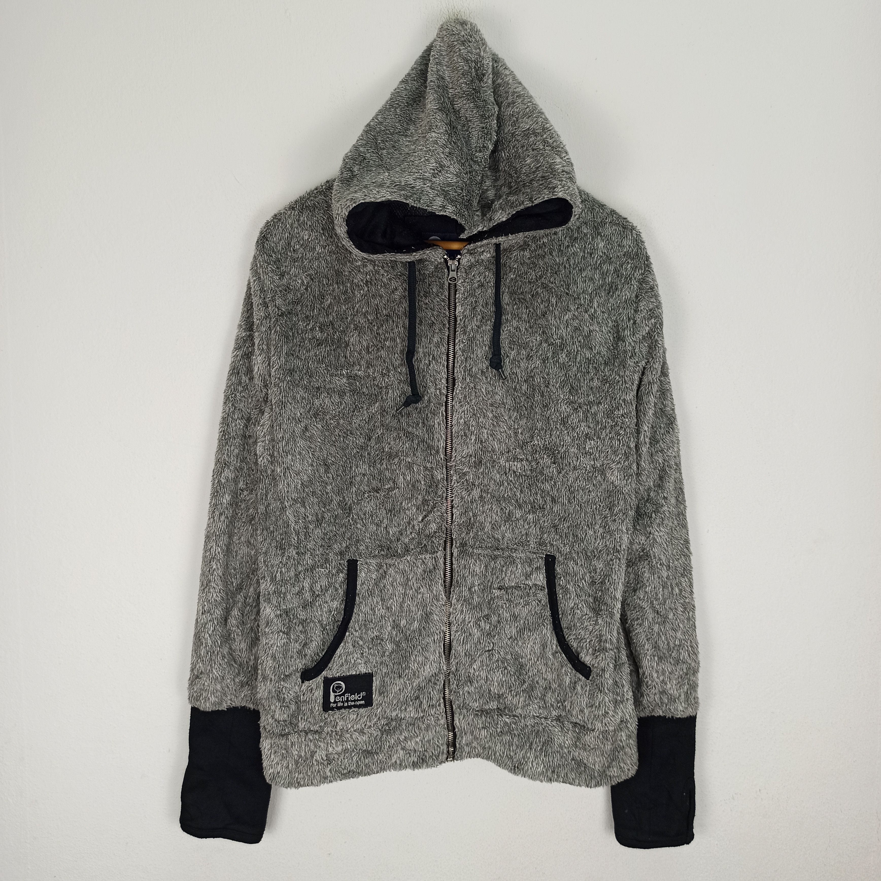 Penfield Vintage Penfield Hoodie Fleece Faux Fur Soft Size US L / EU 52-54 / 3 - 1 Thumbnail
