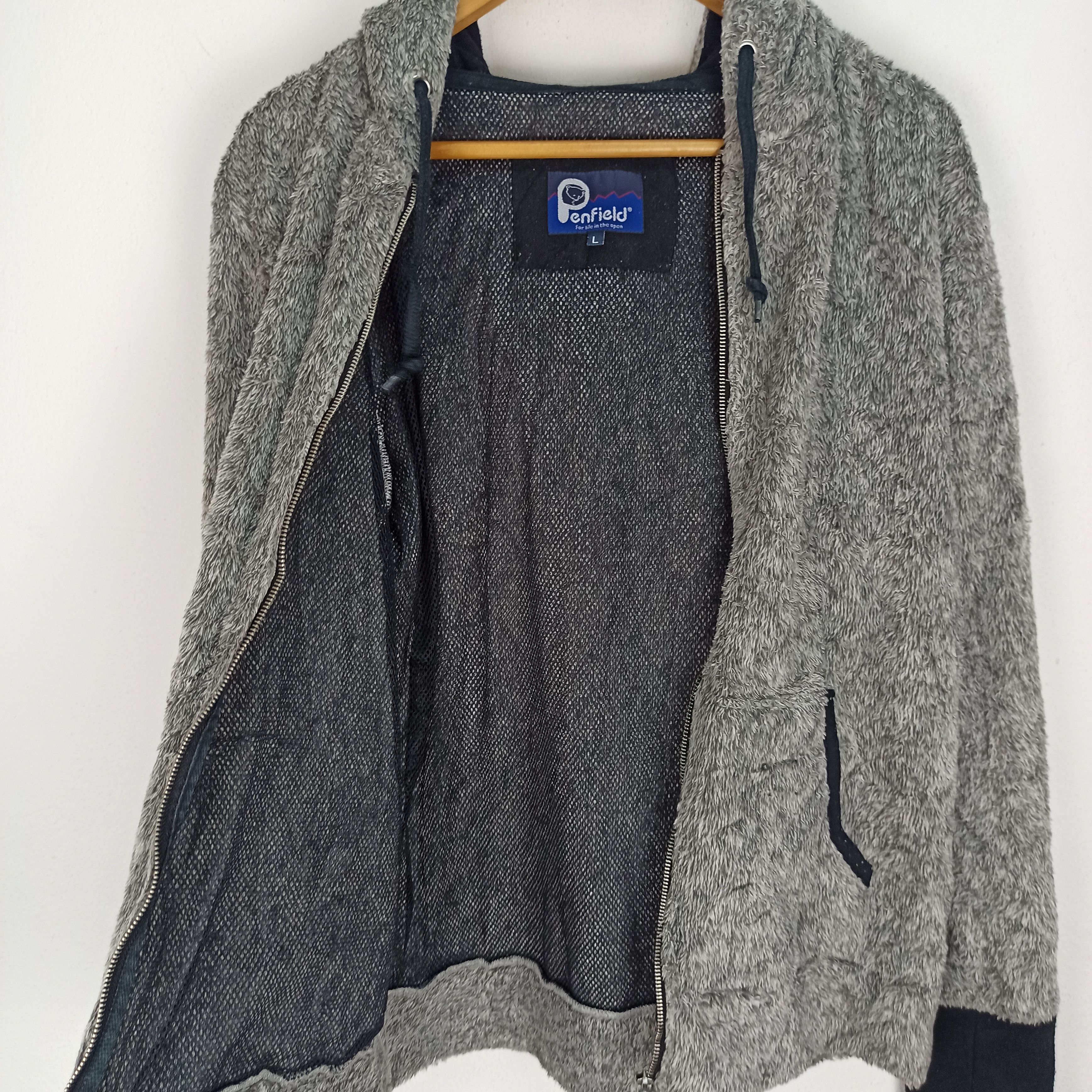 Penfield Vintage Penfield Hoodie Fleece Faux Fur Soft Size US L / EU 52-54 / 3 - 5 Thumbnail