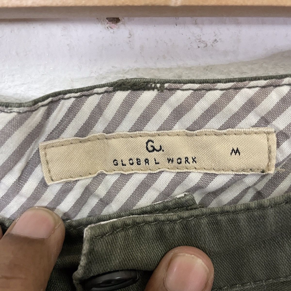 Japanese Brand Vtg Global Work Utility Multipocket Tactical Cargo Pants Size US 32 / EU 48 - 6 Thumbnail