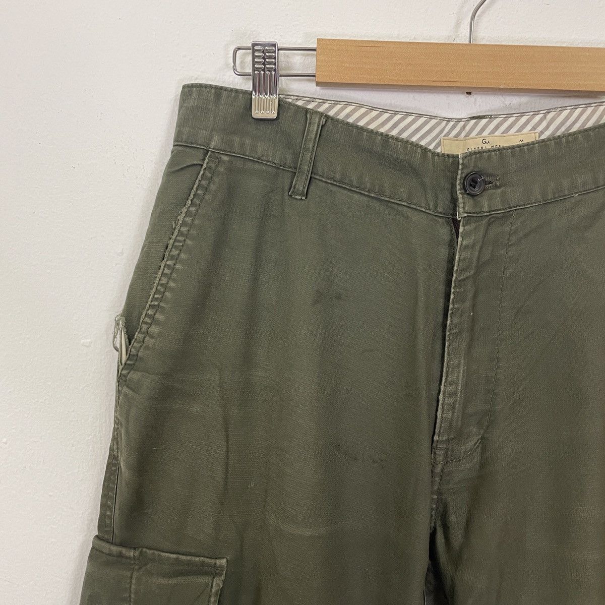 Japanese Brand Vtg Global Work Utility Multipocket Tactical Cargo Pants Size US 32 / EU 48 - 3 Thumbnail