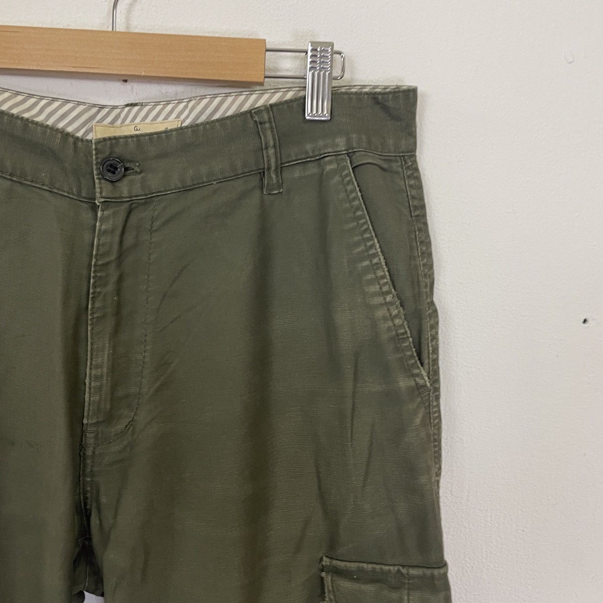 Japanese Brand Vtg Global Work Utility Multipocket Tactical Cargo Pants Size US 32 / EU 48 - 2 Thumbnail