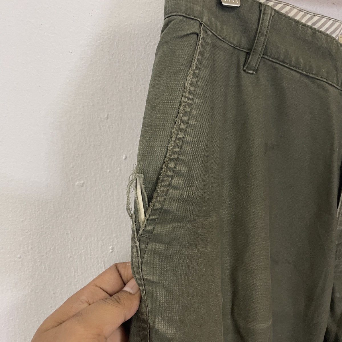 Japanese Brand Vtg Global Work Utility Multipocket Tactical Cargo Pants Size US 32 / EU 48 - 4 Thumbnail