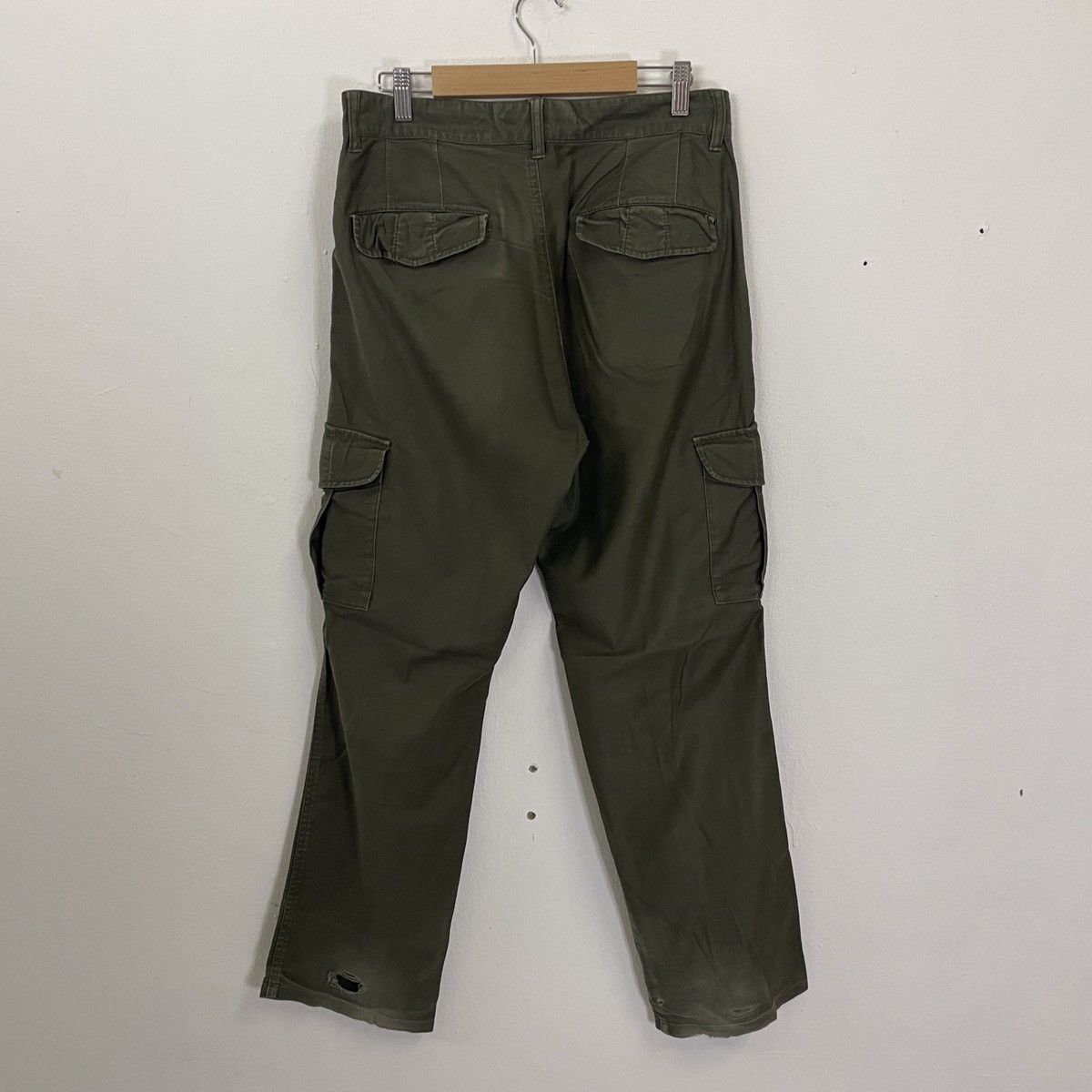 Japanese Brand Vtg Global Work Utility Multipocket Tactical Cargo Pants Size US 32 / EU 48 - 8 Thumbnail