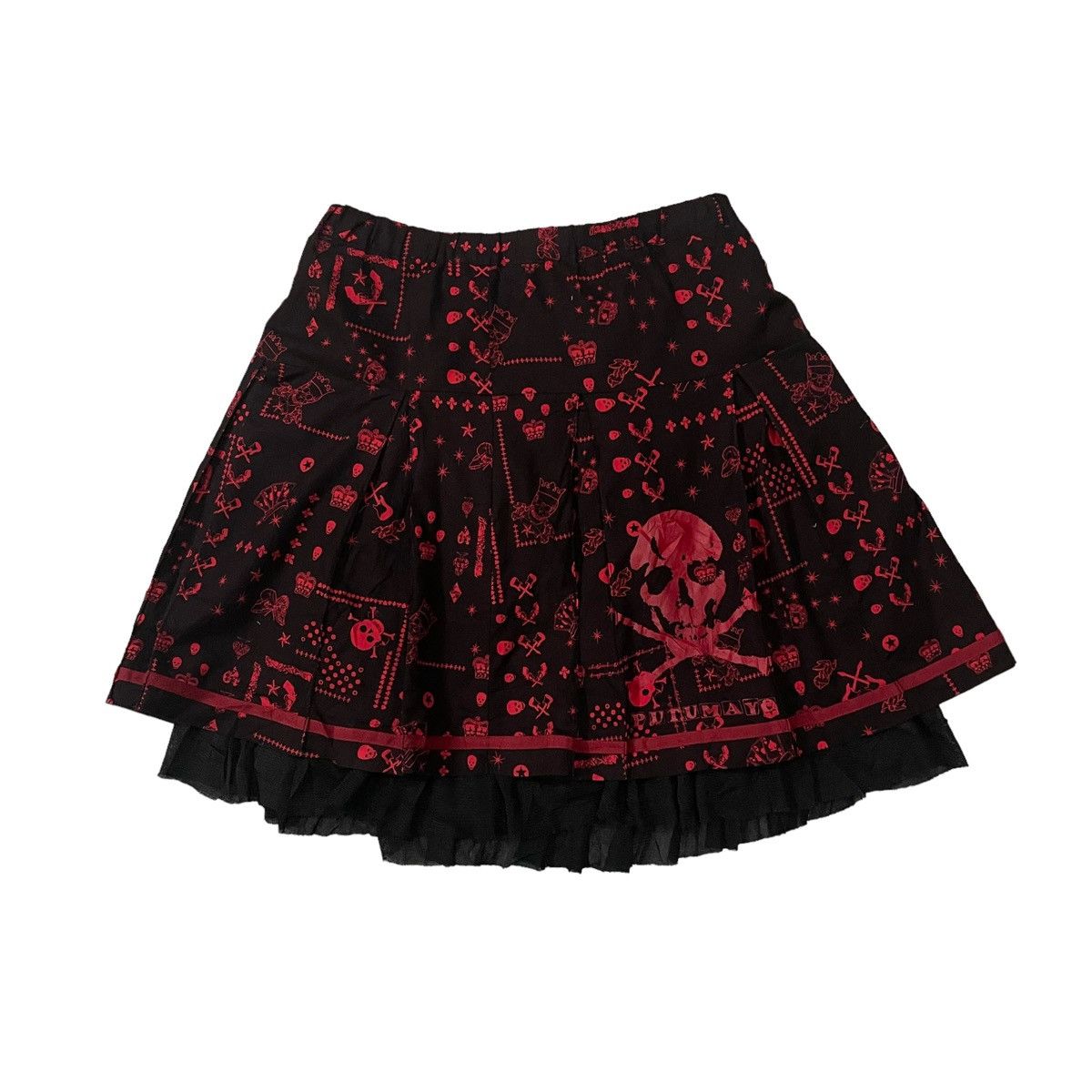 Hysteric Glamour 🇯🇵Putumayo Seditionaries Punk Gothic Mini Skirt Size 26" / US 2 / IT 38 - 1 Thumbnail