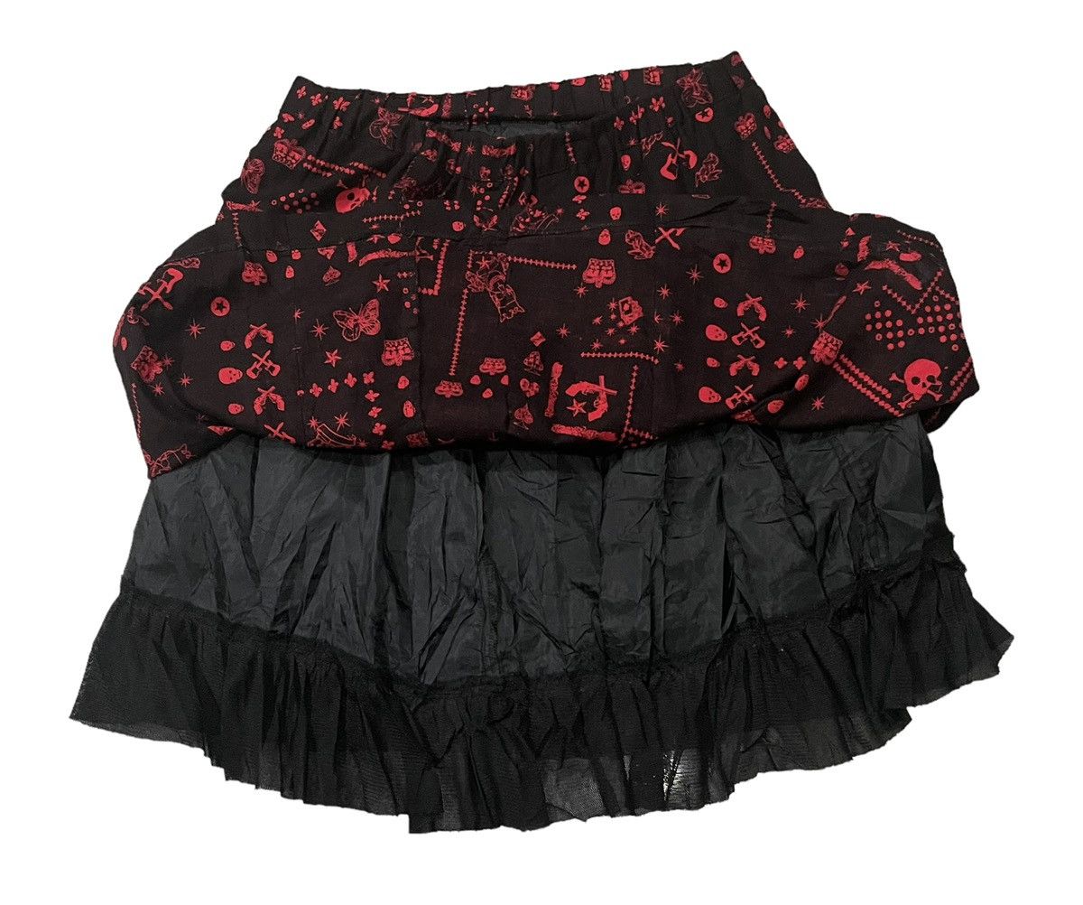 Hysteric Glamour 🇯🇵Putumayo Seditionaries Punk Gothic Mini Skirt Size 26" / US 2 / IT 38 - 11 Thumbnail