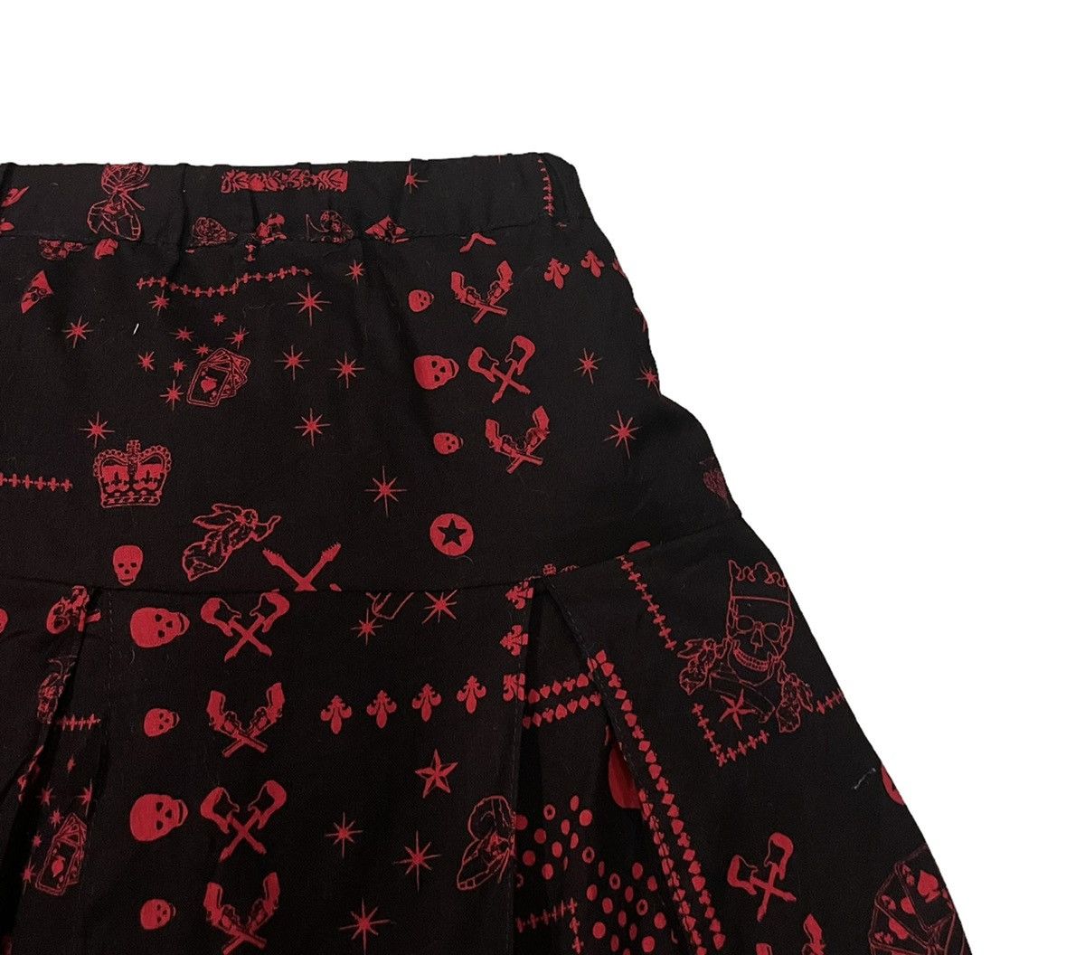 Hysteric Glamour 🇯🇵Putumayo Seditionaries Punk Gothic Mini Skirt Size 26" / US 2 / IT 38 - 2 Thumbnail