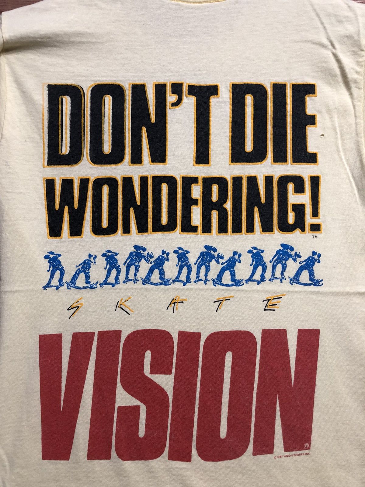Vintage × Vision Streetwear Vintage VISION STREETWEAR skate tee Size US M / EU 48-50 / 2 - 2 Thumbnail