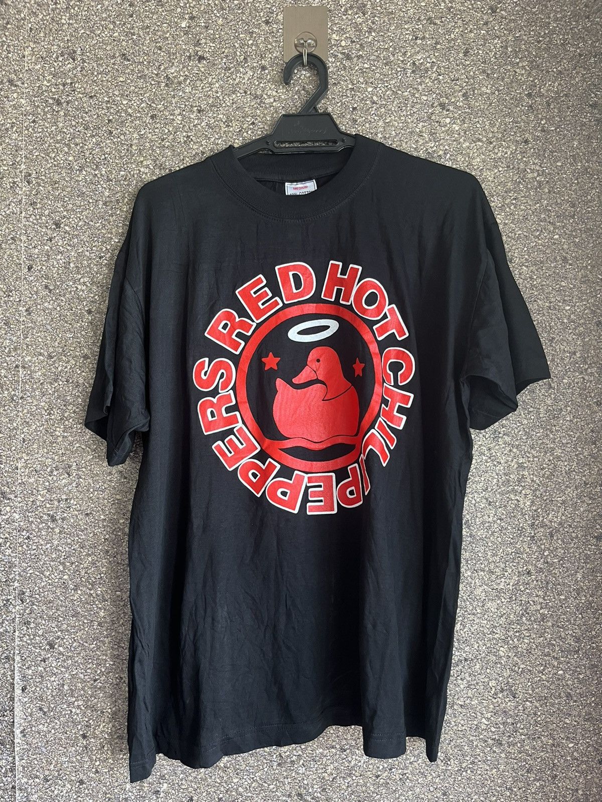 80s red hot chili peppers flab t-shirt L