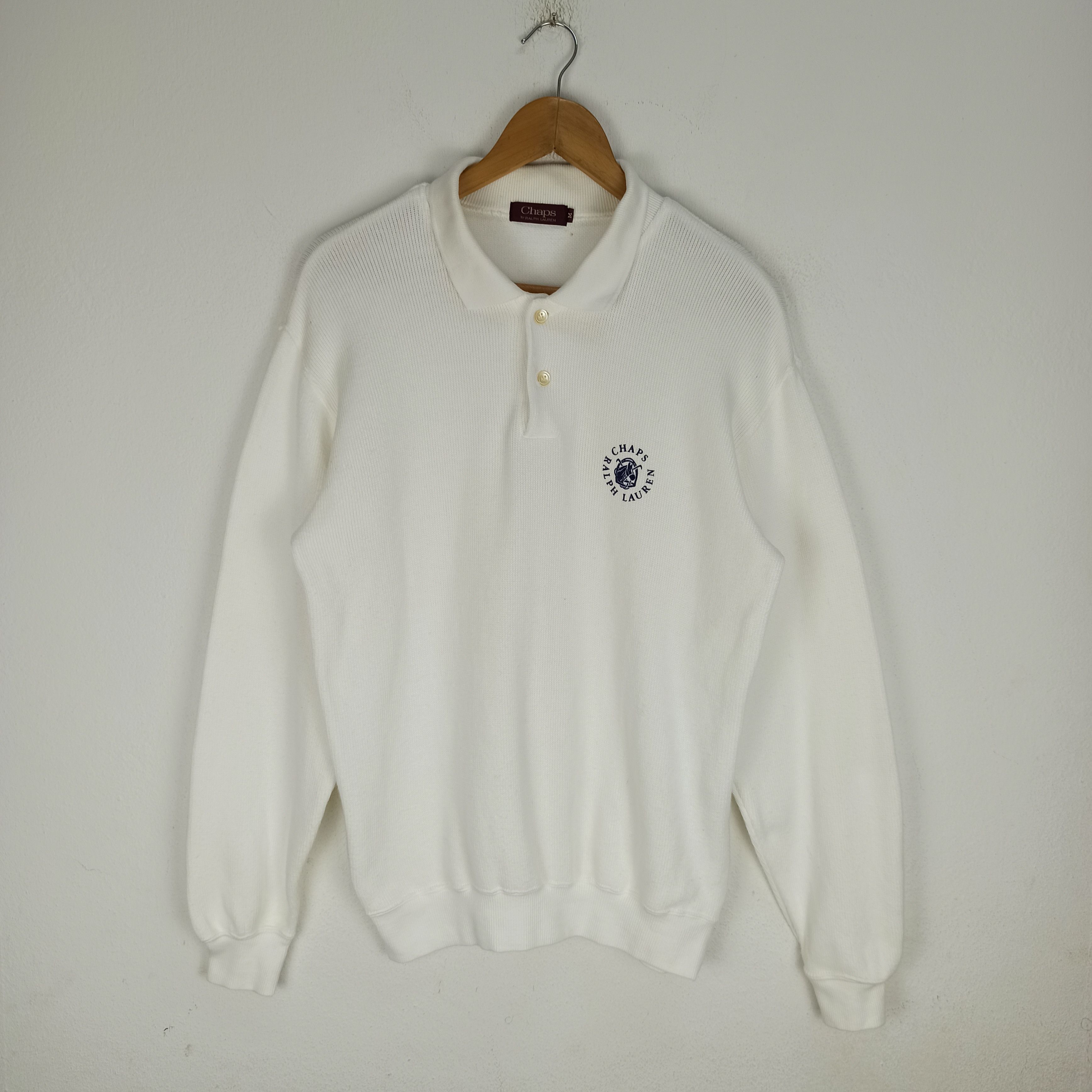 Chaps Ralph Lauren Vintage Chaps Ralph Lauren Sweatshirt Small Logo Size US M / EU 48-50 / 2 - 1 Thumbnail