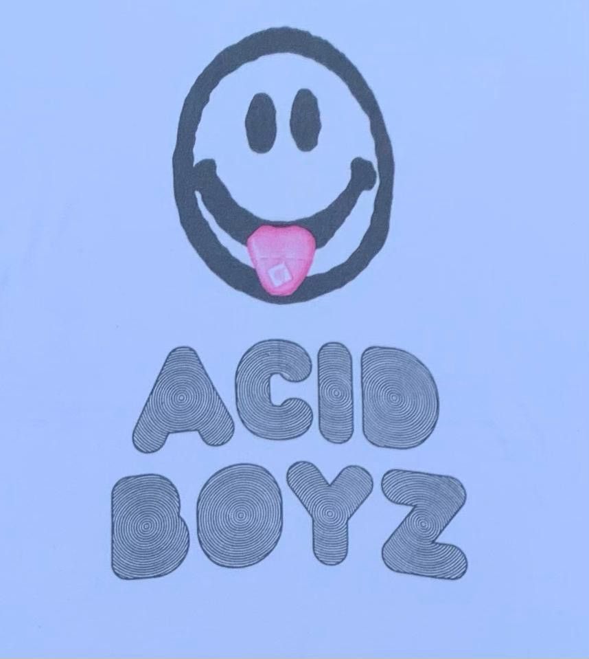 Vintage vintage tee Acid Boyz A31 Size US L / EU 52-54 / 3 - 2 Thumbnail