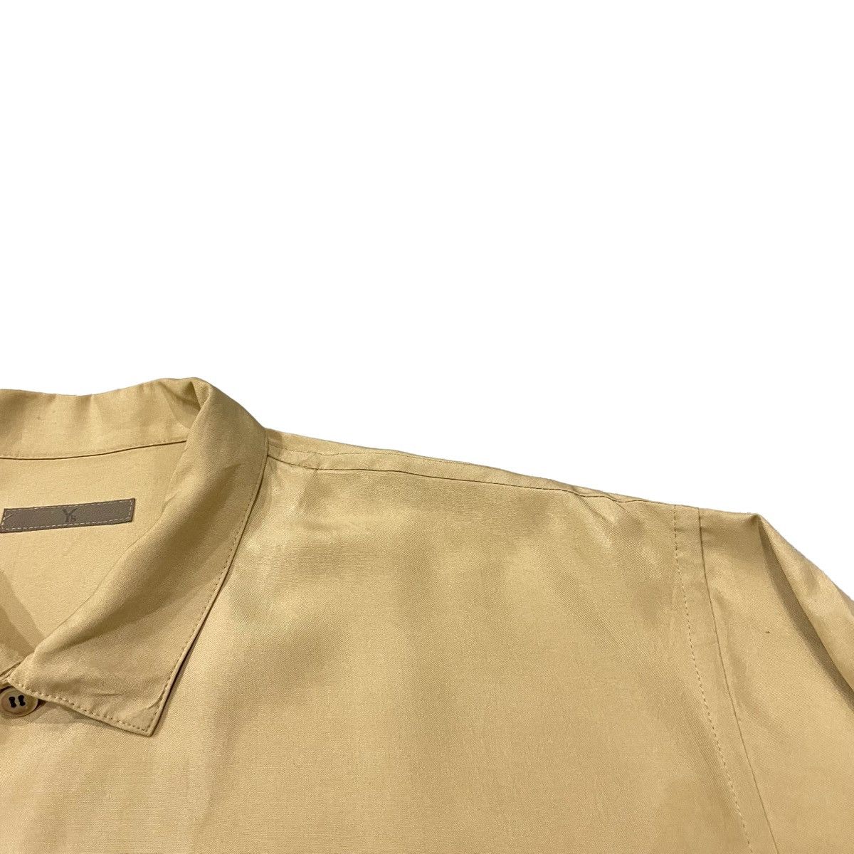 Yohji Yamamoto Vintage 80’s Y’s Yohji Yamamoto Silk Buttons Up Shirt Size US XL / EU 56 / 4 - 3 Thumbnail
