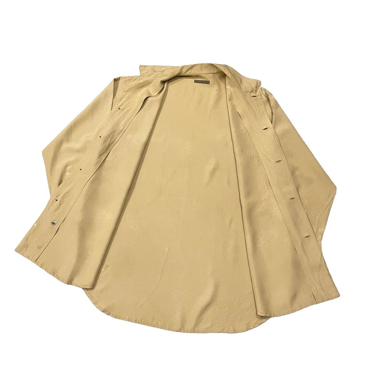 Yohji Yamamoto Vintage 80’s Y’s Yohji Yamamoto Silk Buttons Up Shirt Size US XL / EU 56 / 4 - 16 Thumbnail