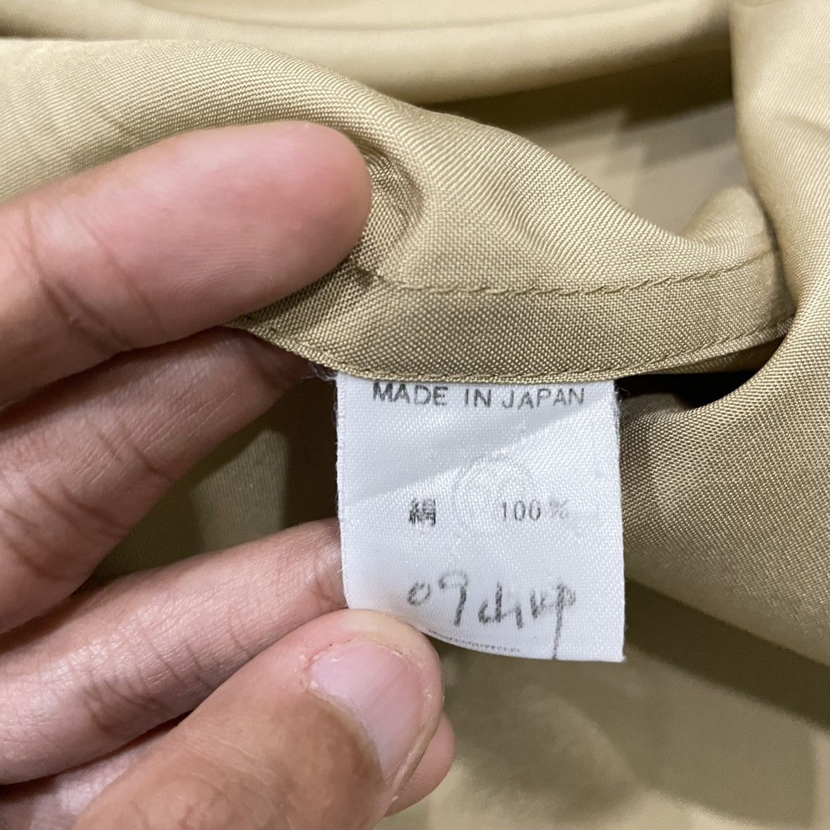 Yohji Yamamoto Vintage 80’s Y’s Yohji Yamamoto Silk Buttons Up Shirt Size US XL / EU 56 / 4 - 18 Thumbnail