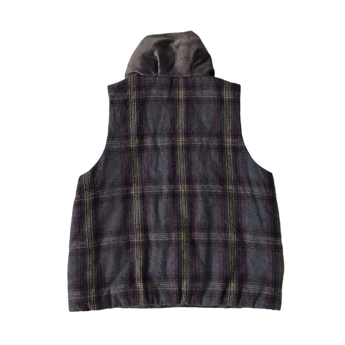 Japanese Brand 💥Steals💥Titicaca Check Art Fleece Vest Size US M / EU 48-50 / 2 - 2 Thumbnail