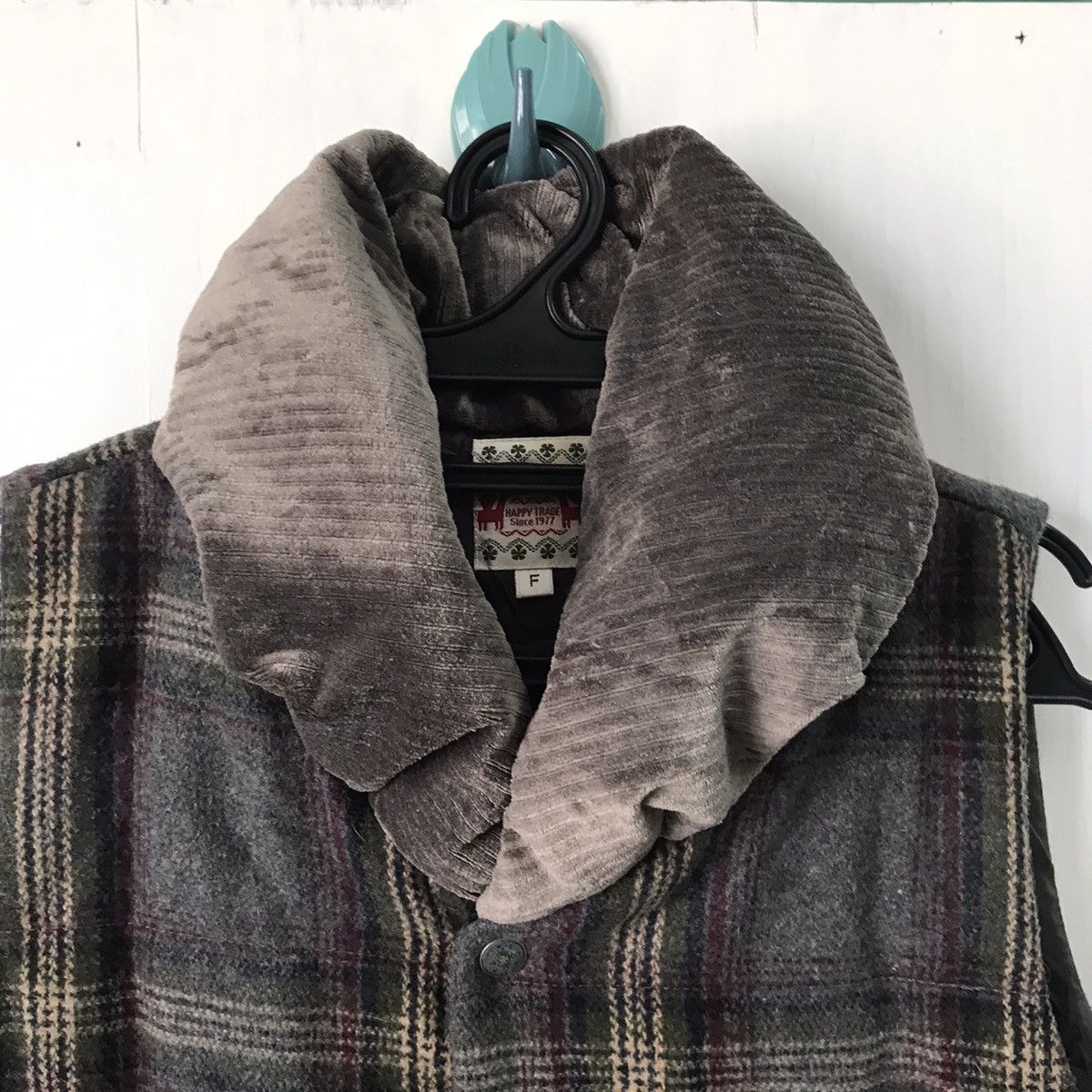 Japanese Brand 💥Steals💥Titicaca Check Art Fleece Vest Size US M / EU 48-50 / 2 - 7 Thumbnail