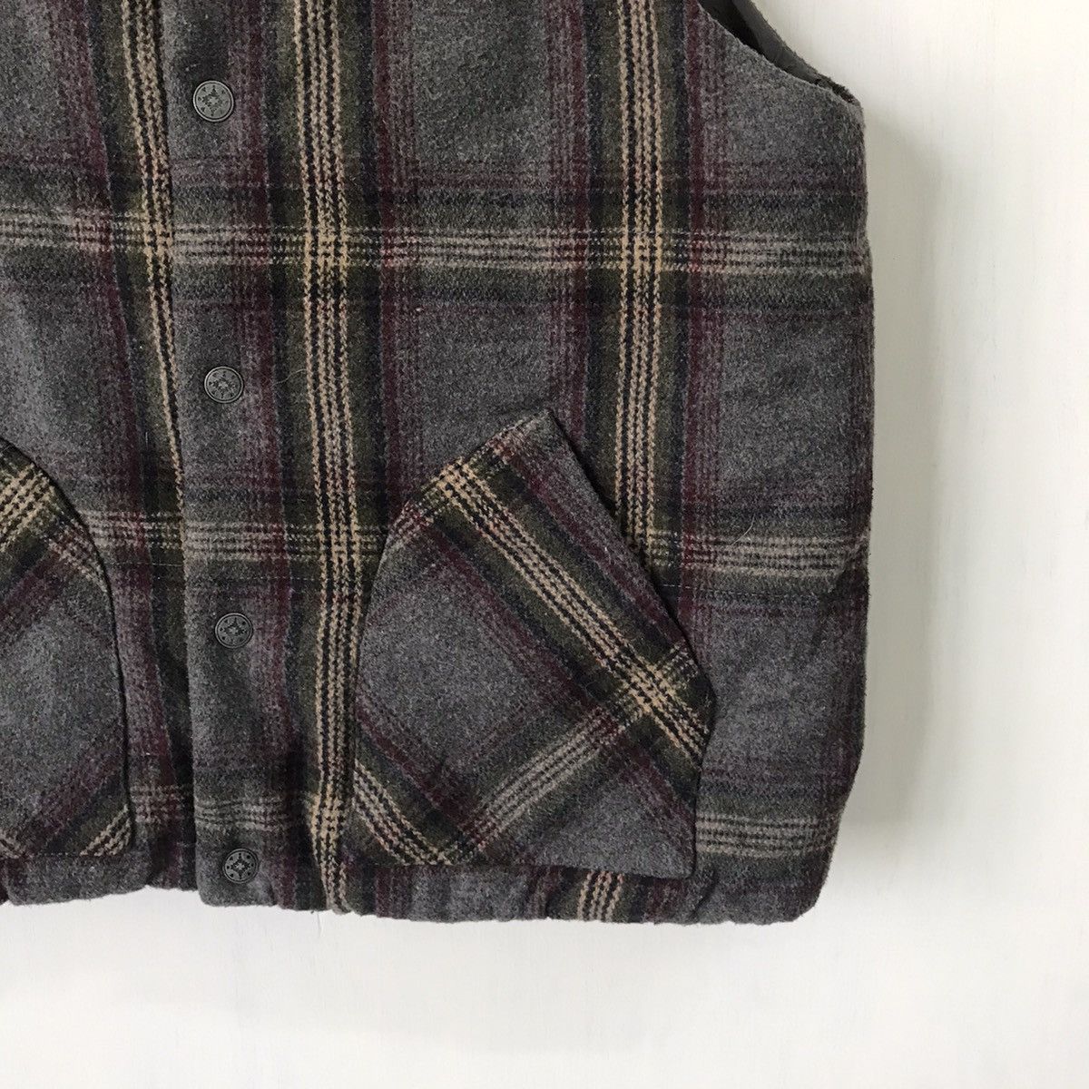 Japanese Brand 💥Steals💥Titicaca Check Art Fleece Vest Size US M / EU 48-50 / 2 - 5 Thumbnail