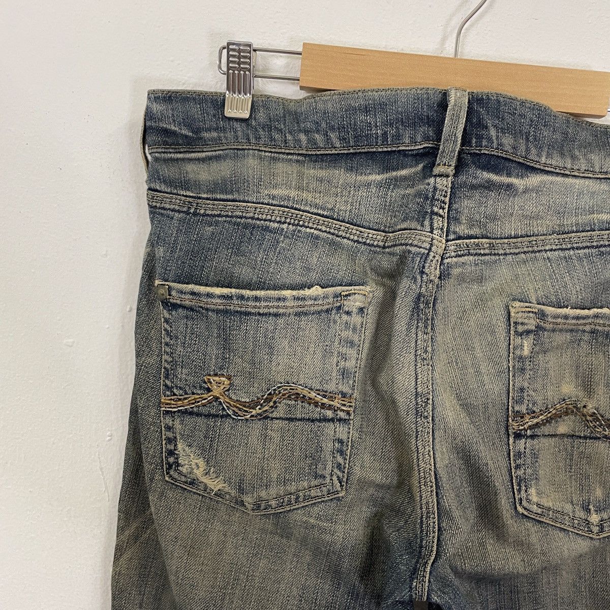 7 For All Mankind Vintage 7 For All Mankind Denim Jeans Size US 32 / EU 48 - 11 Thumbnail