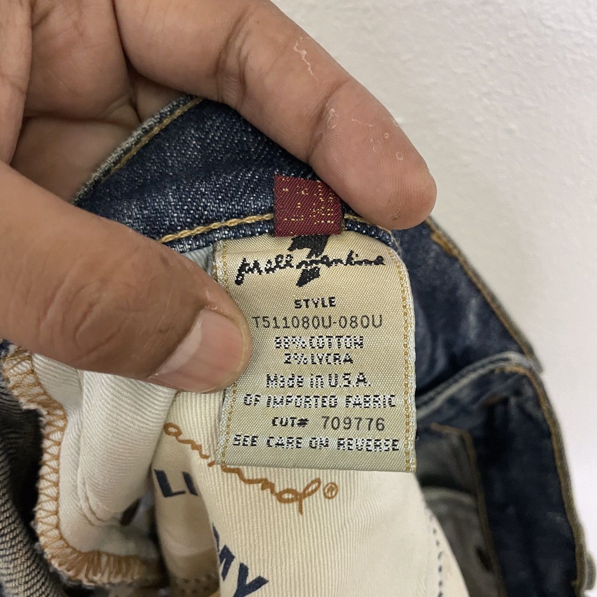 7 For All Mankind Vintage 7 For All Mankind Denim Jeans Size US 32 / EU 48 - 8 Thumbnail