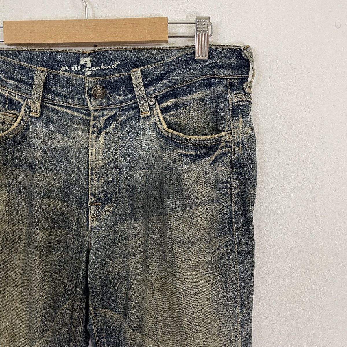 7 For All Mankind Vintage 7 For All Mankind Denim Jeans Size US 32 / EU 48 - 2 Thumbnail