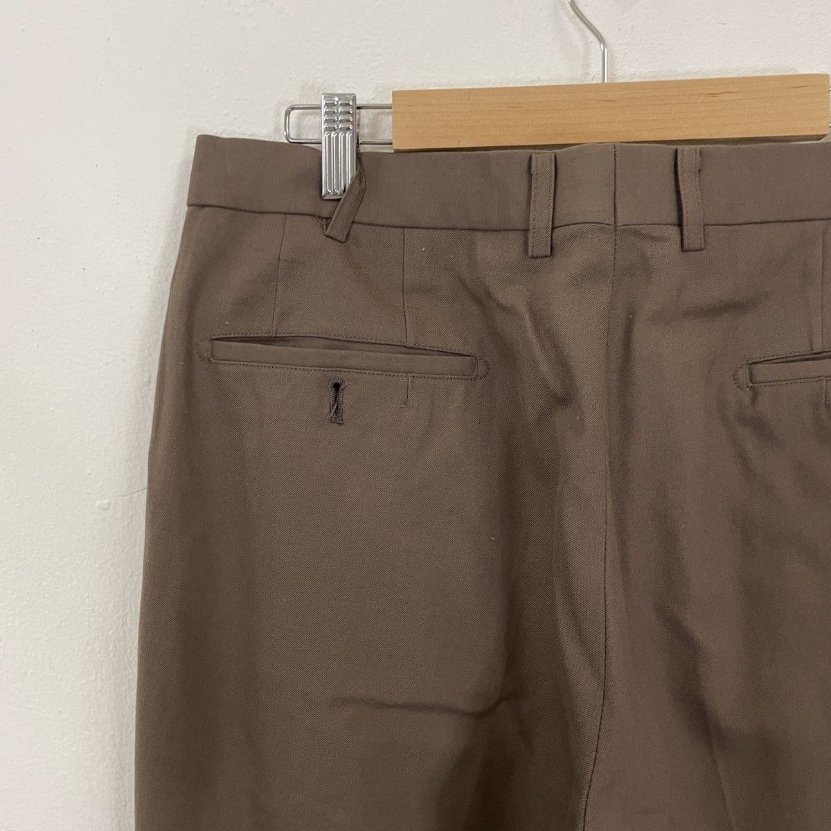 Burberry Vintage 90s Burberrys Embroidery Small Logo Chino Pants Size US 34 / EU 50 - 10 Thumbnail