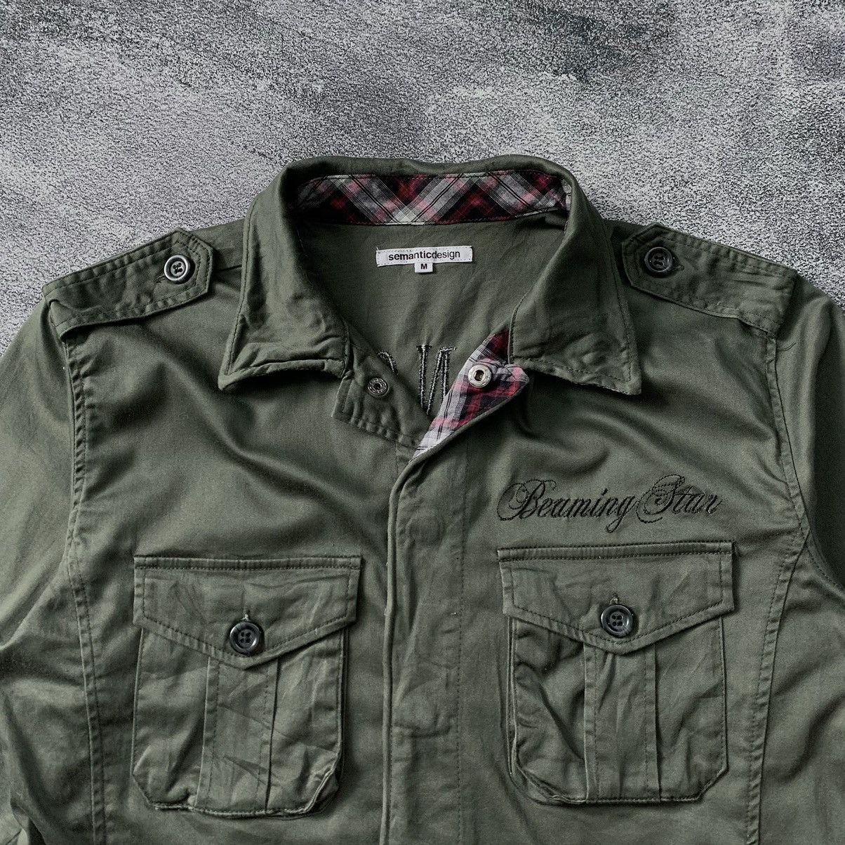 If Six Was Nine × Japanese Brand × Le Grande Bleu (L.G.B.) 🔥Semantic Design Luminouly embroidery Shirt Size US M / EU 48-50 / 2 - 4 Thumbnail