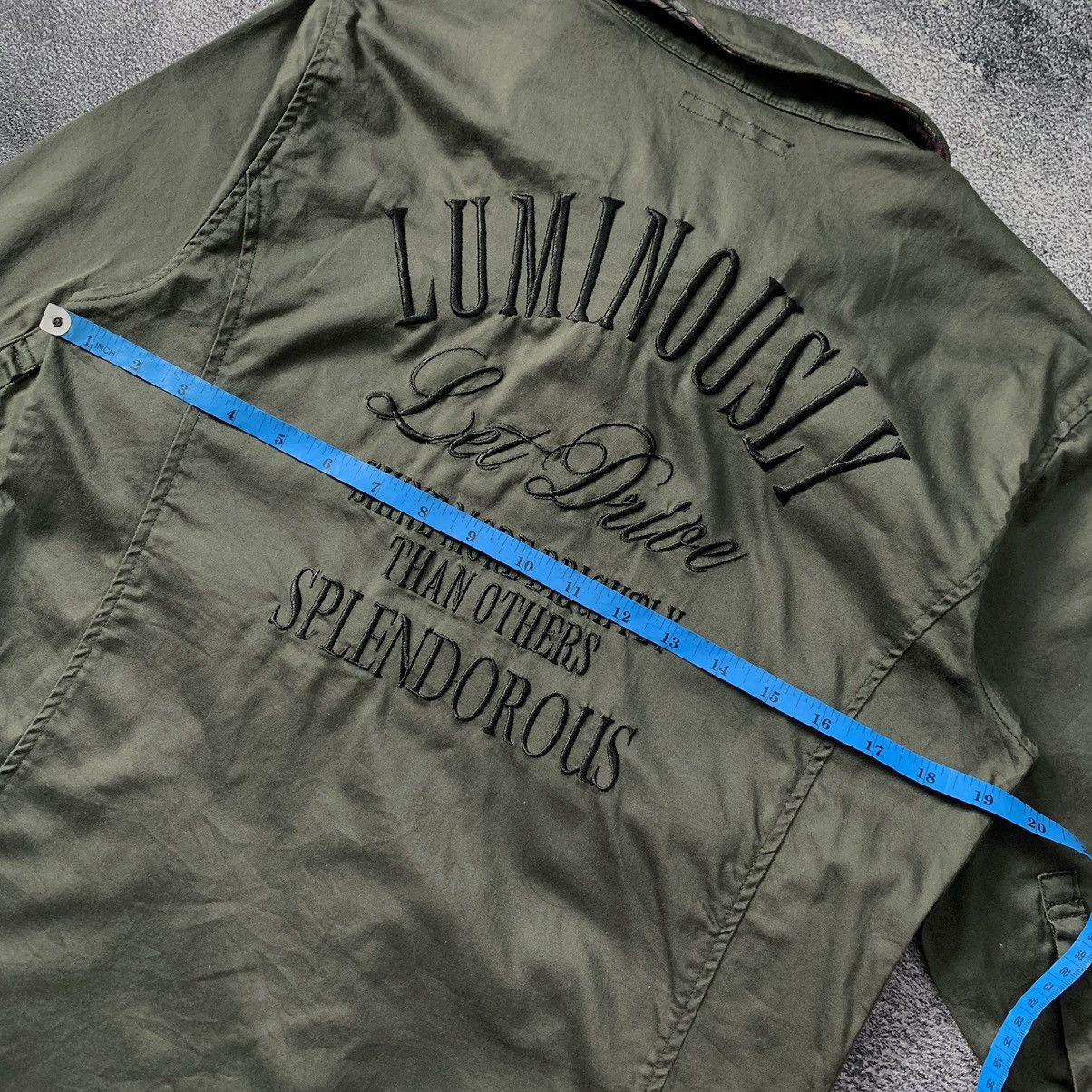 If Six Was Nine × Japanese Brand × Le Grande Bleu (L.G.B.) 🔥Semantic Design Luminouly embroidery Shirt Size US M / EU 48-50 / 2 - 8 Thumbnail