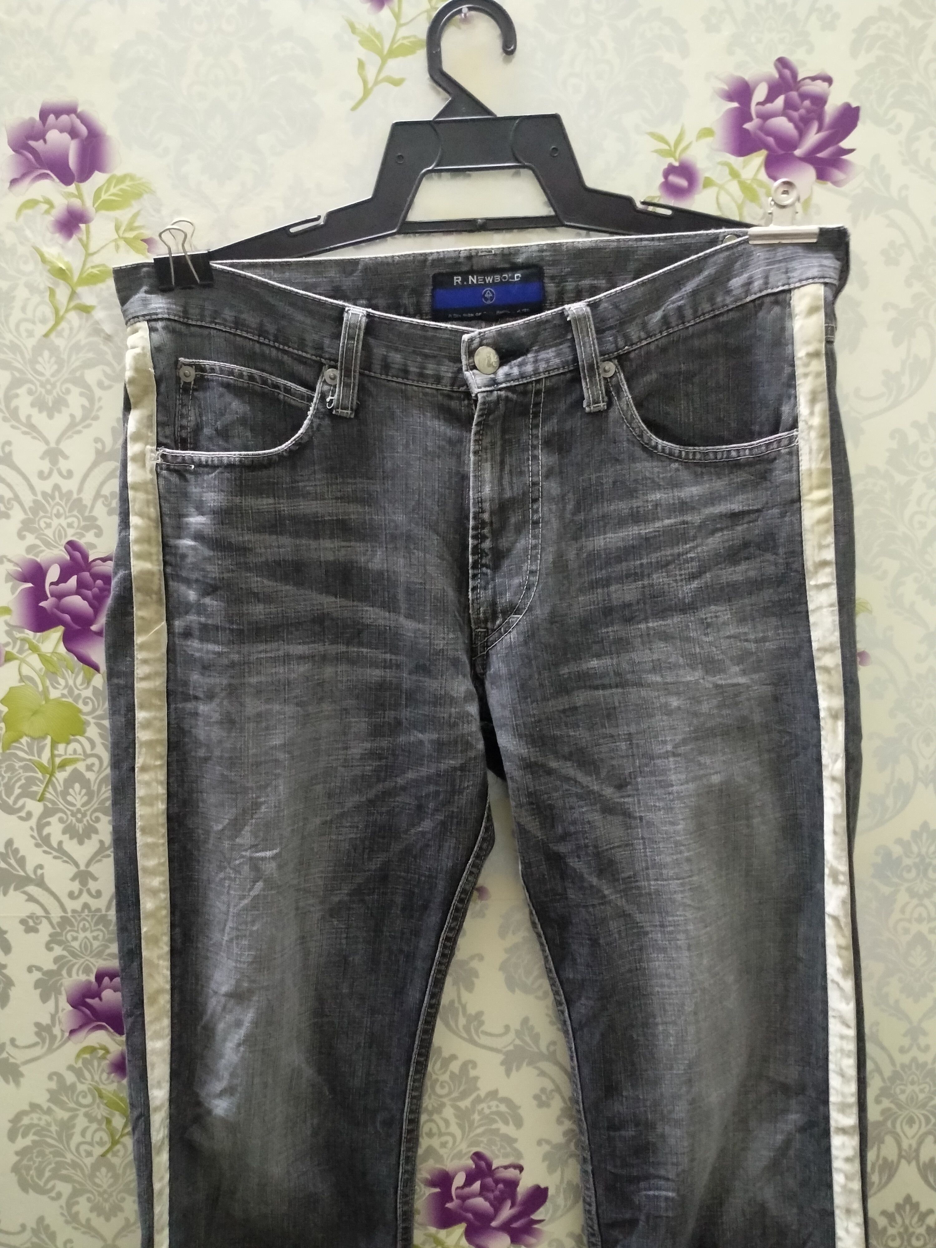 Paul Smith × R.Newbold × Vintage R.NEWBOLD × PAUL SMITH JEANS Size US 34 / EU 50 - 2 Thumbnail