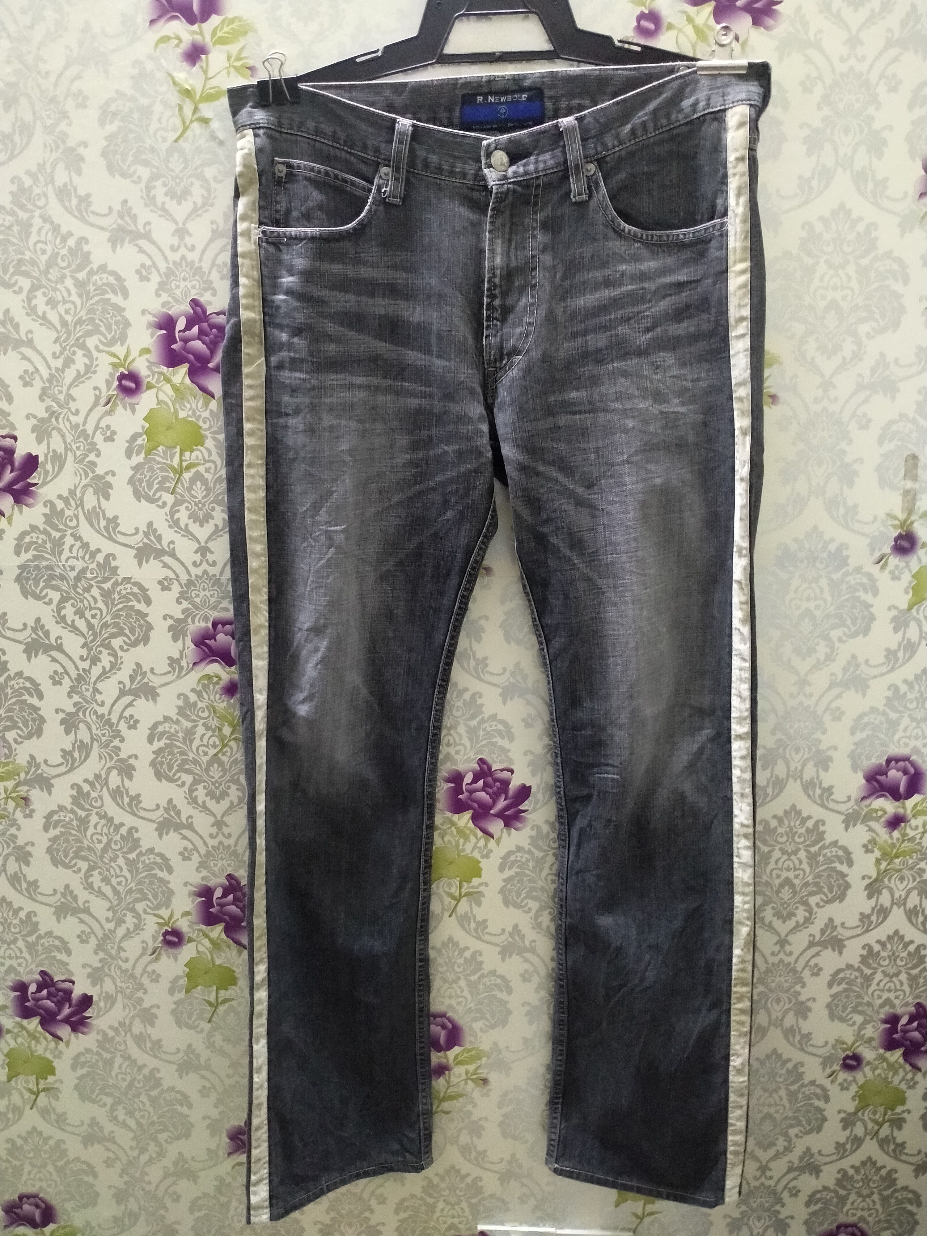 Paul Smith × R.Newbold × Vintage R.NEWBOLD × PAUL SMITH JEANS Size US 34 / EU 50 - 1 Thumbnail