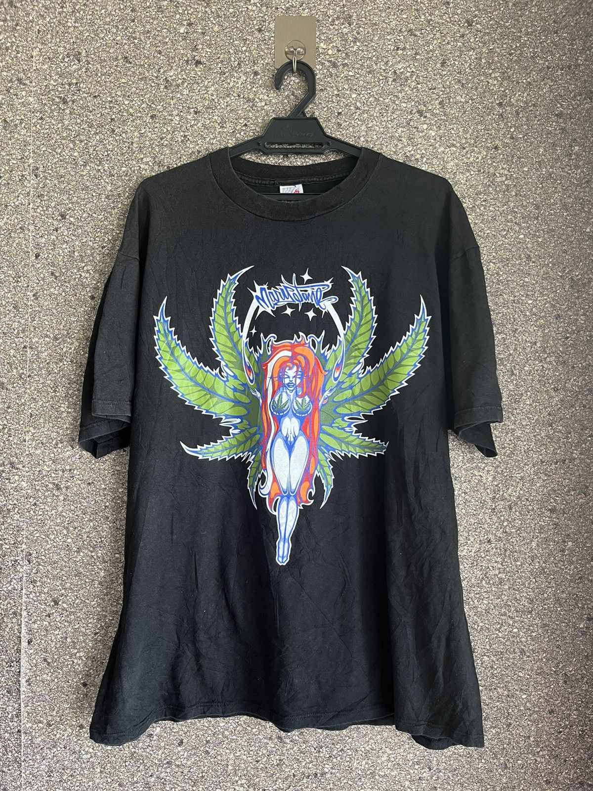 image of Vintage Tshirt Ft35 in Black, Men's (Size XL)