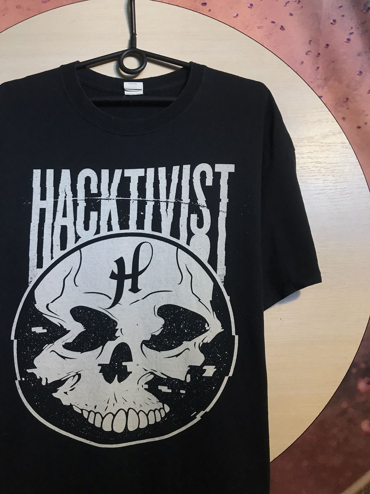 Band Tees Vintage Hacktivist rap band metal tee Size US L / EU 52-54 / 3 - 1 Thumbnail