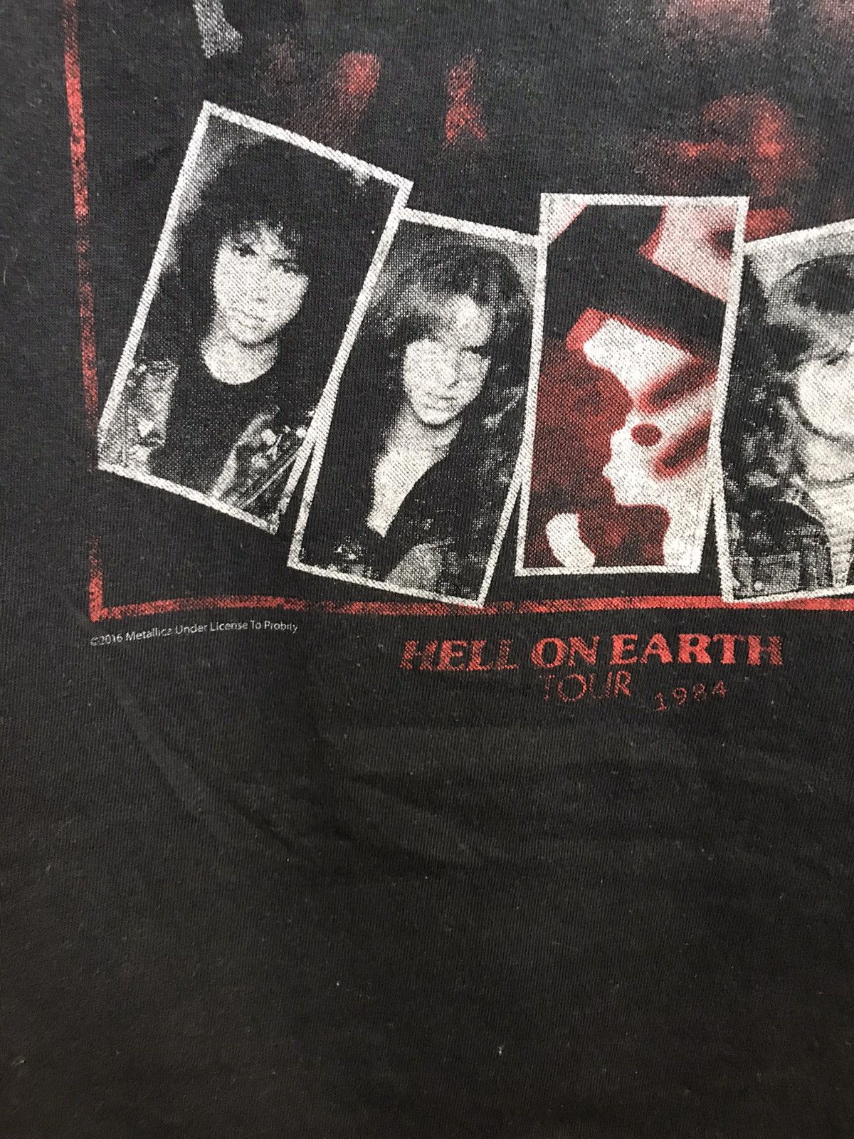 Band Tees × Metallica × Vintage Vintage Metallica band rock tee Size US L / EU 52-54 / 3 - 4 Thumbnail