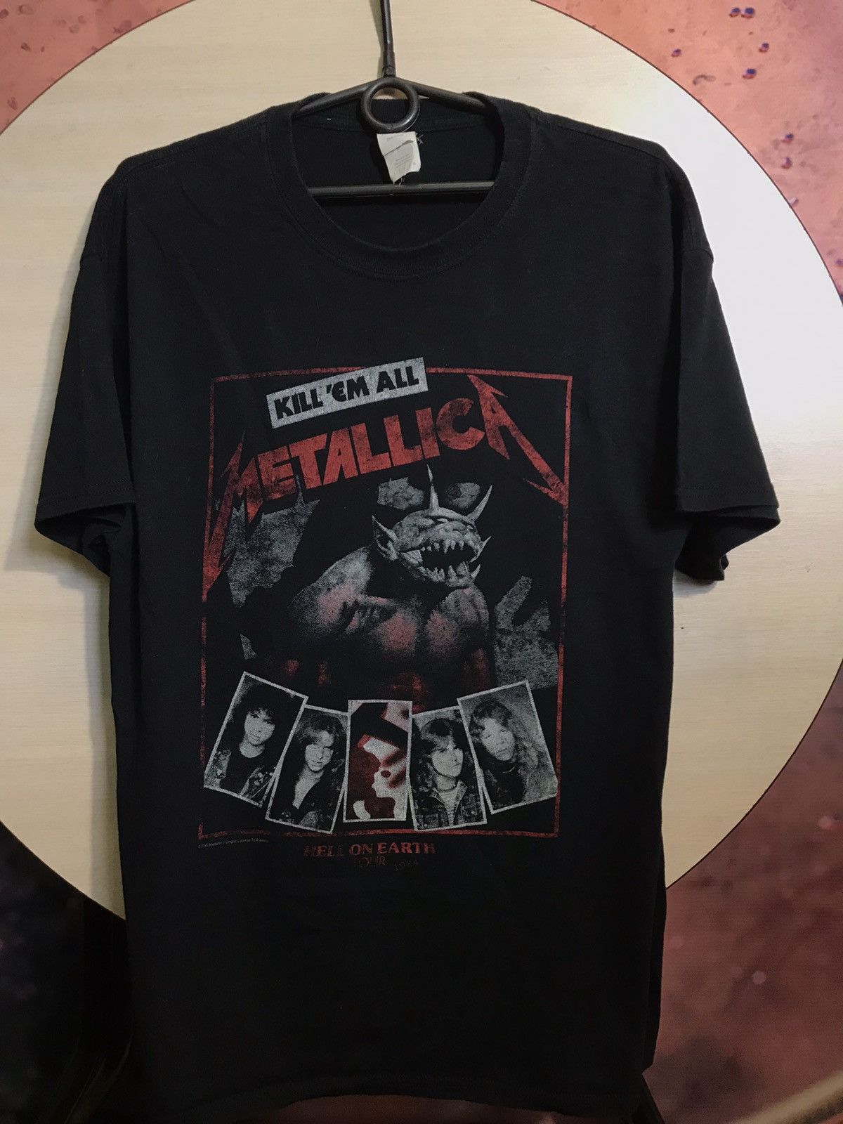 Band Tees × Metallica × Vintage Vintage Metallica band rock tee Size US L / EU 52-54 / 3 - 2 Thumbnail