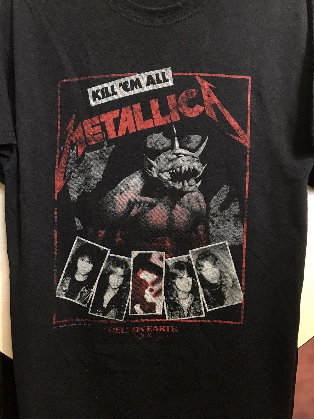 Band Tees × Metallica × Vintage Vintage Metallica band rock tee Size US L / EU 52-54 / 3 - 3 Thumbnail