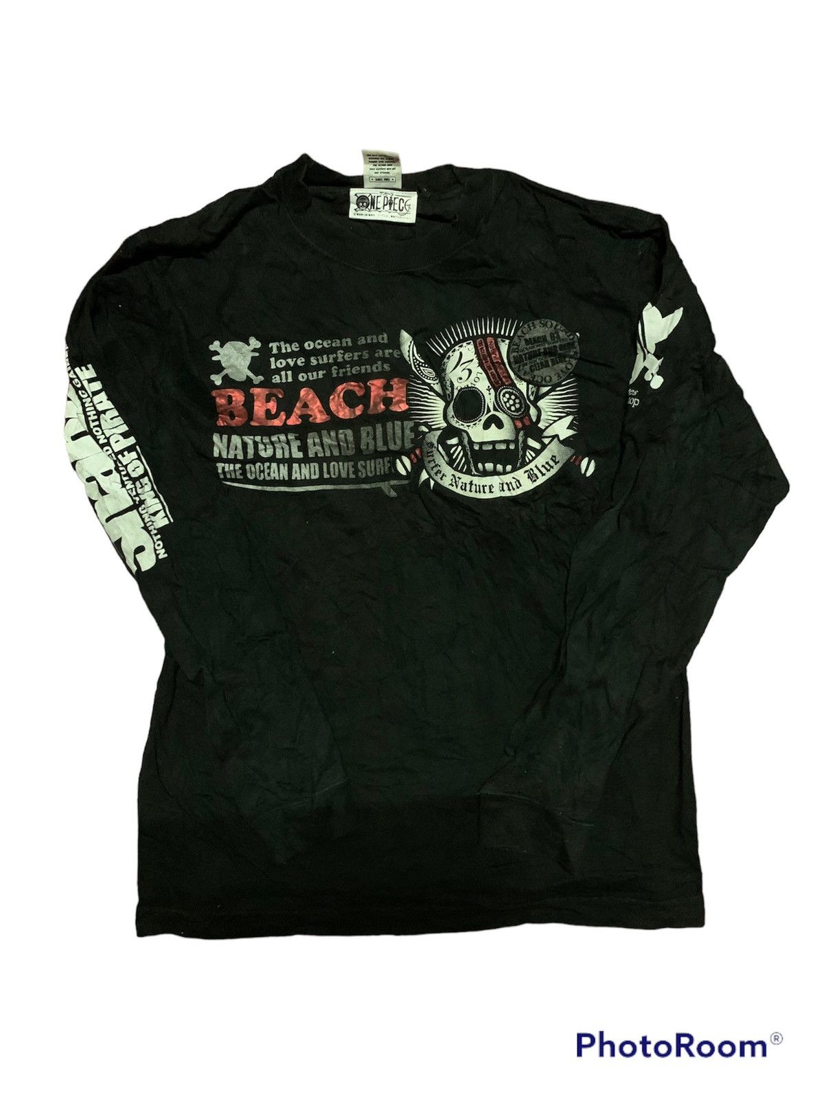 One Piece × Seditionaries × Vintage Nice One Piece X Beach Sound Long Sleeve T Shirt Size US S / EU 44-46 / 1 - 2 Thumbnail