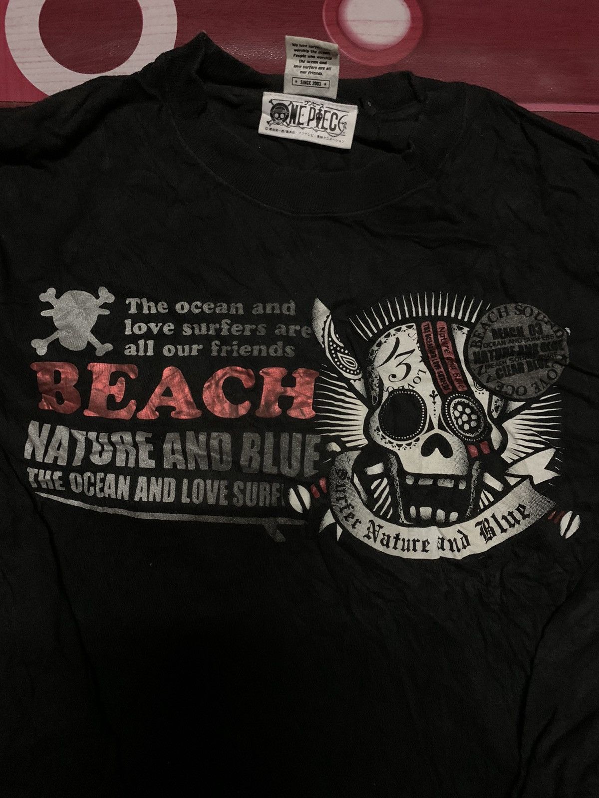 One Piece × Seditionaries × Vintage Nice One Piece X Beach Sound Long Sleeve T Shirt Size US S / EU 44-46 / 1 - 3 Thumbnail