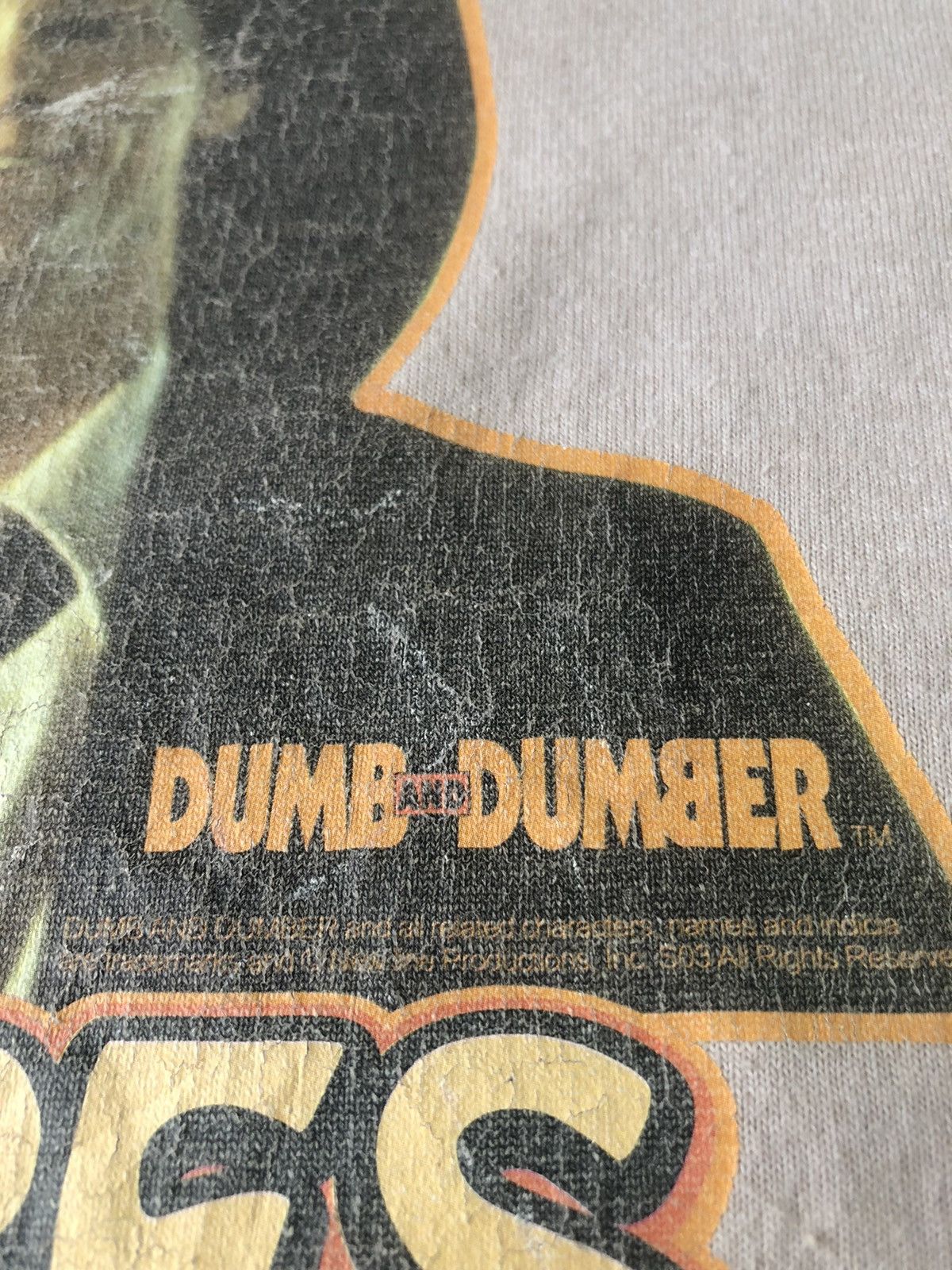 Vintage Vintage Jim Carrey Dumb and Dumber Movie tee The MASK Size US L / EU 52-54 / 3 - 4 Thumbnail