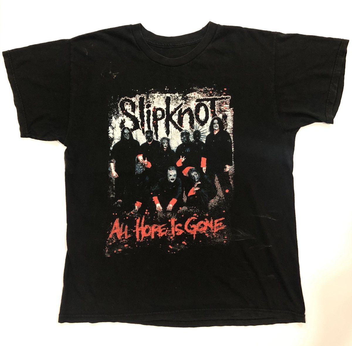 Band Tees × Slipknot × Vintage Vintage Slipknot tee All Hope Is Gone Size US L / EU 52-54 / 3 - 1 Thumbnail
