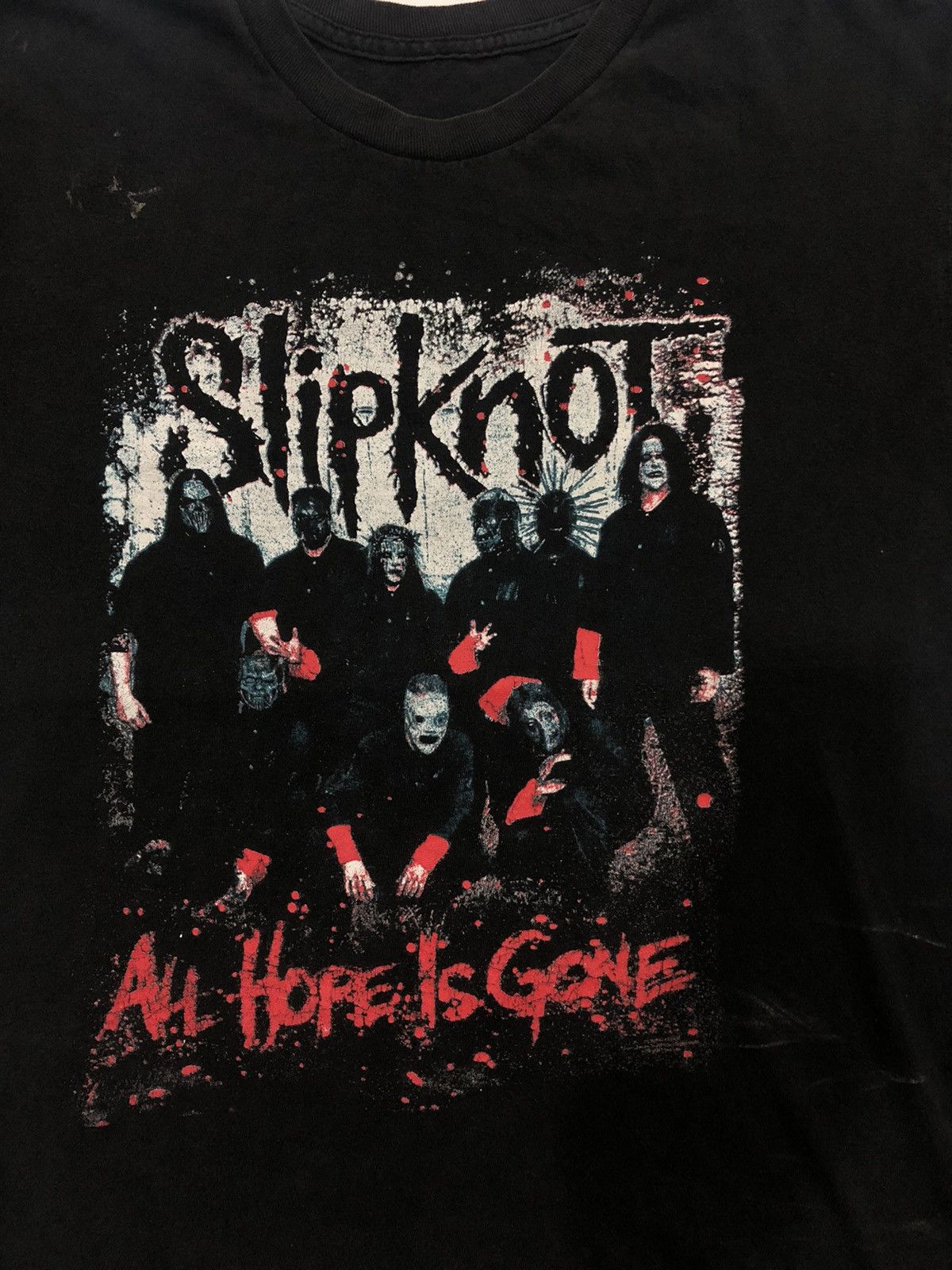 Band Tees × Slipknot × Vintage Vintage Slipknot tee All Hope Is Gone Size US L / EU 52-54 / 3 - 2 Thumbnail