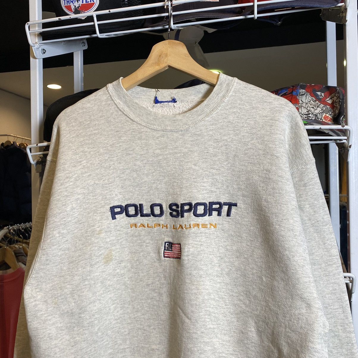 Polo Ralph Lauren Polo Sport Ralph Lauren Spellout Embroidery Sweatshirts Size US M / EU 48-50 / 2 - 3 Thumbnail