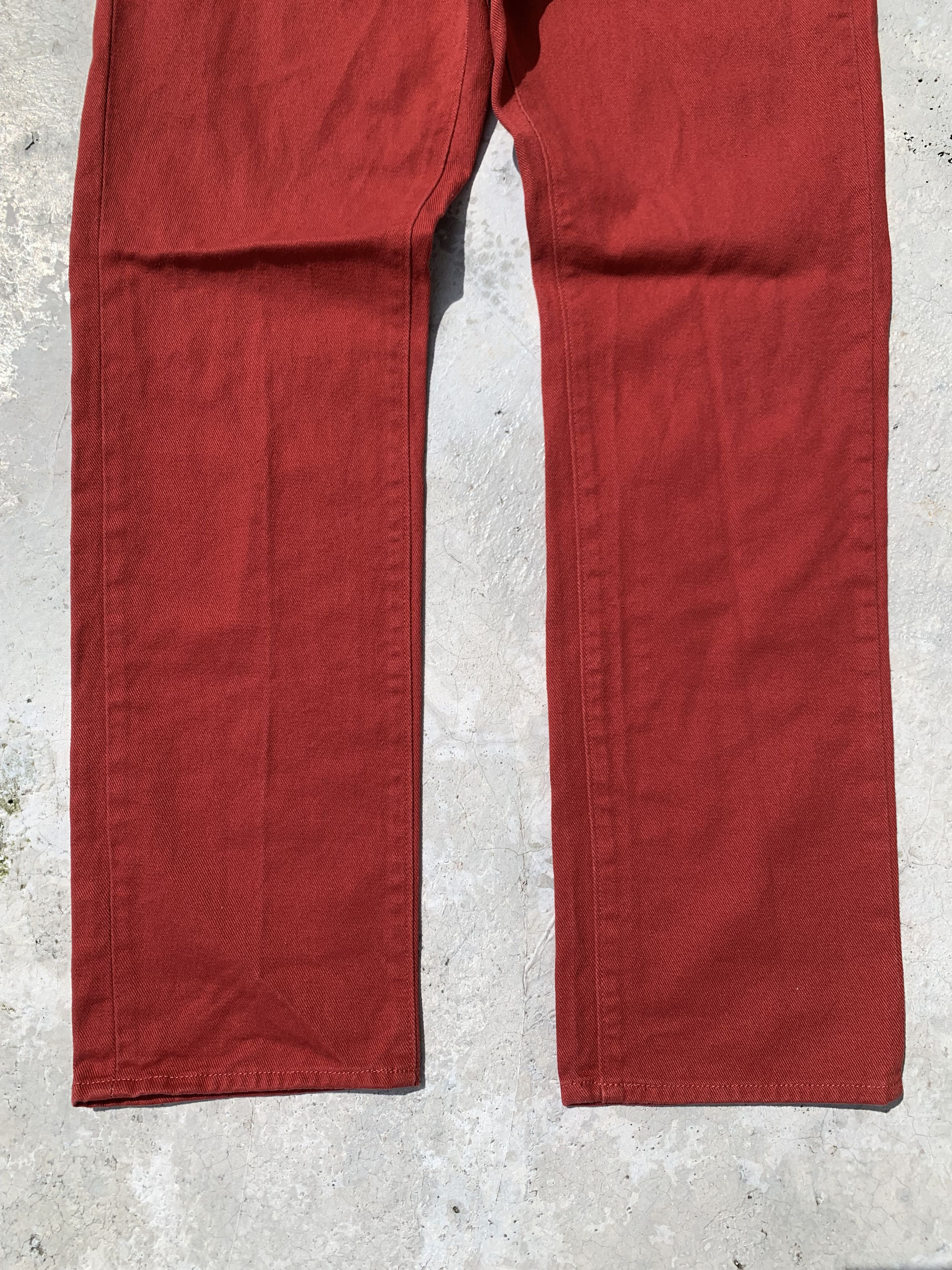 GU GU Red Pants Size US 32 / EU 48 - 4 Thumbnail